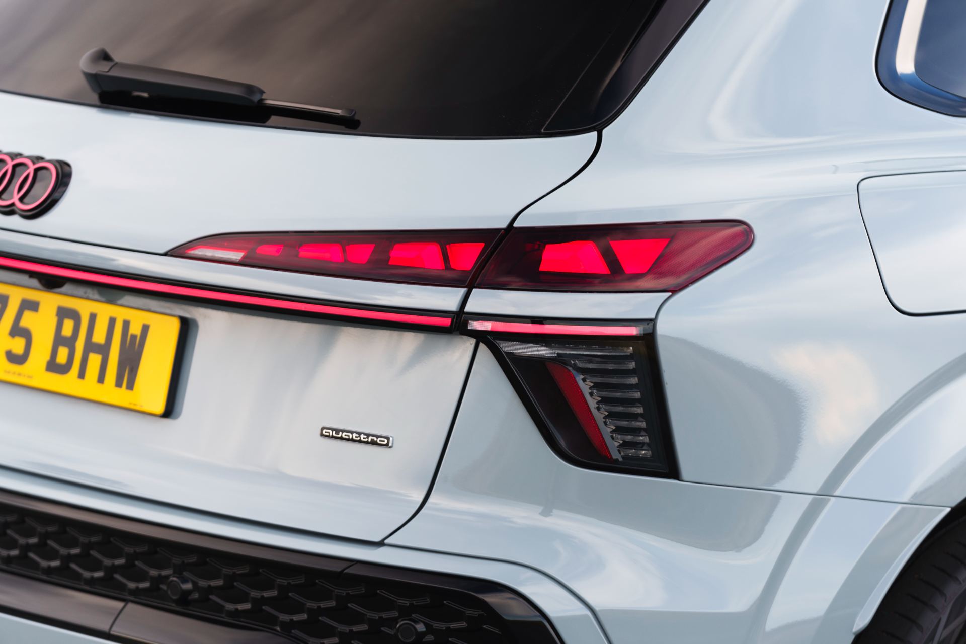 2026 audi q3 taillight quattro badge silver
