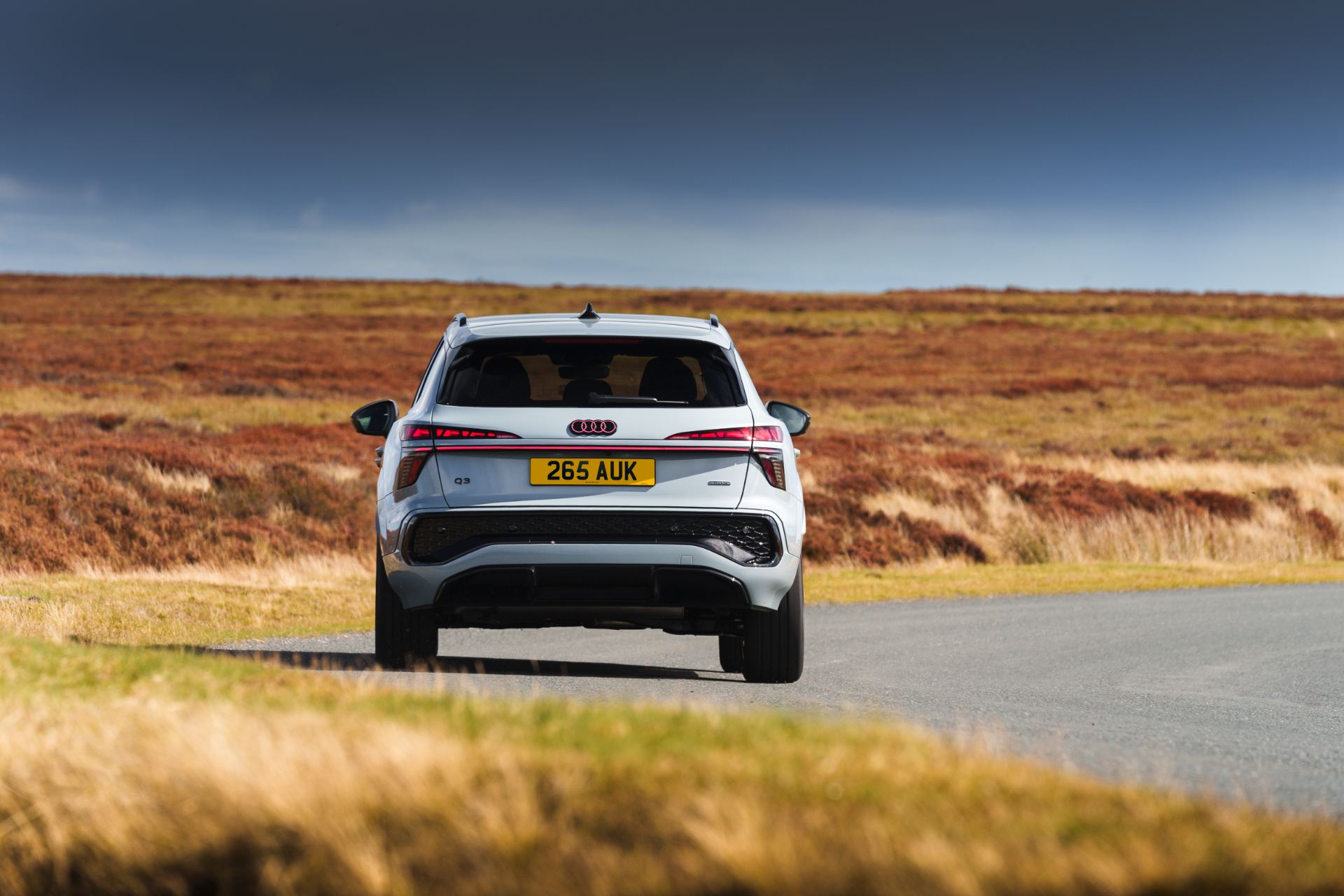 2026 audi q3 rear moorland distant silver