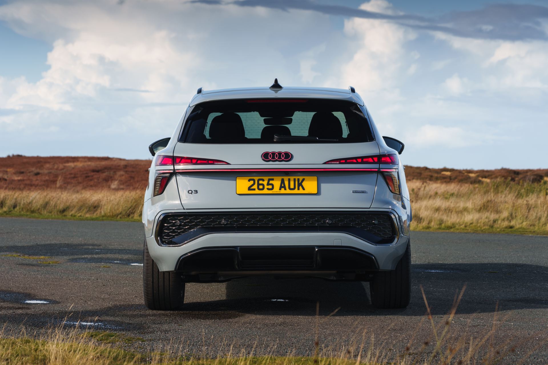 2026 audi q3 rear moorland silver