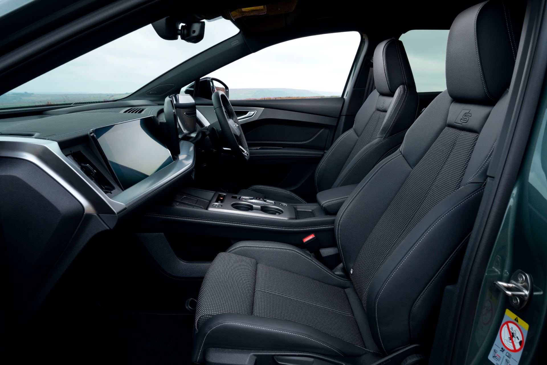 2026 audi q4 e tron interior front seats