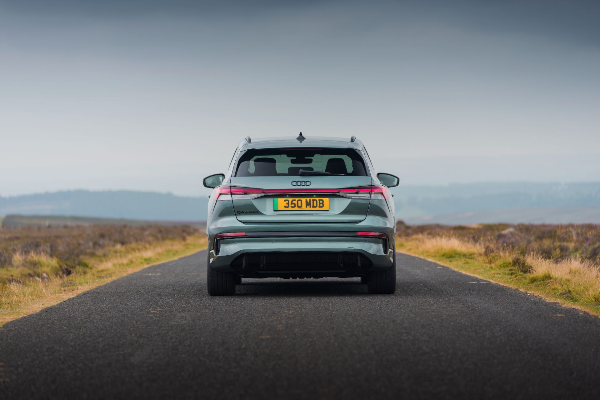 2026 audi q4 e tron rear green