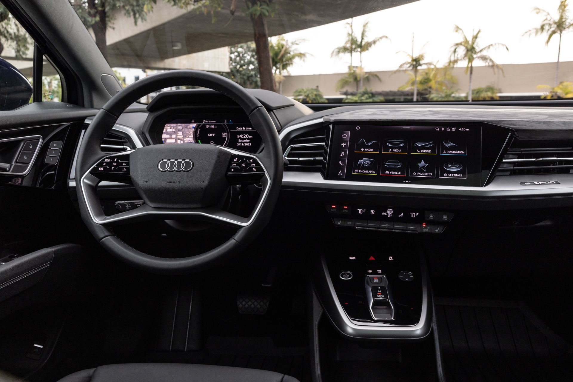 2026 audi q4 e tron interior dashboard