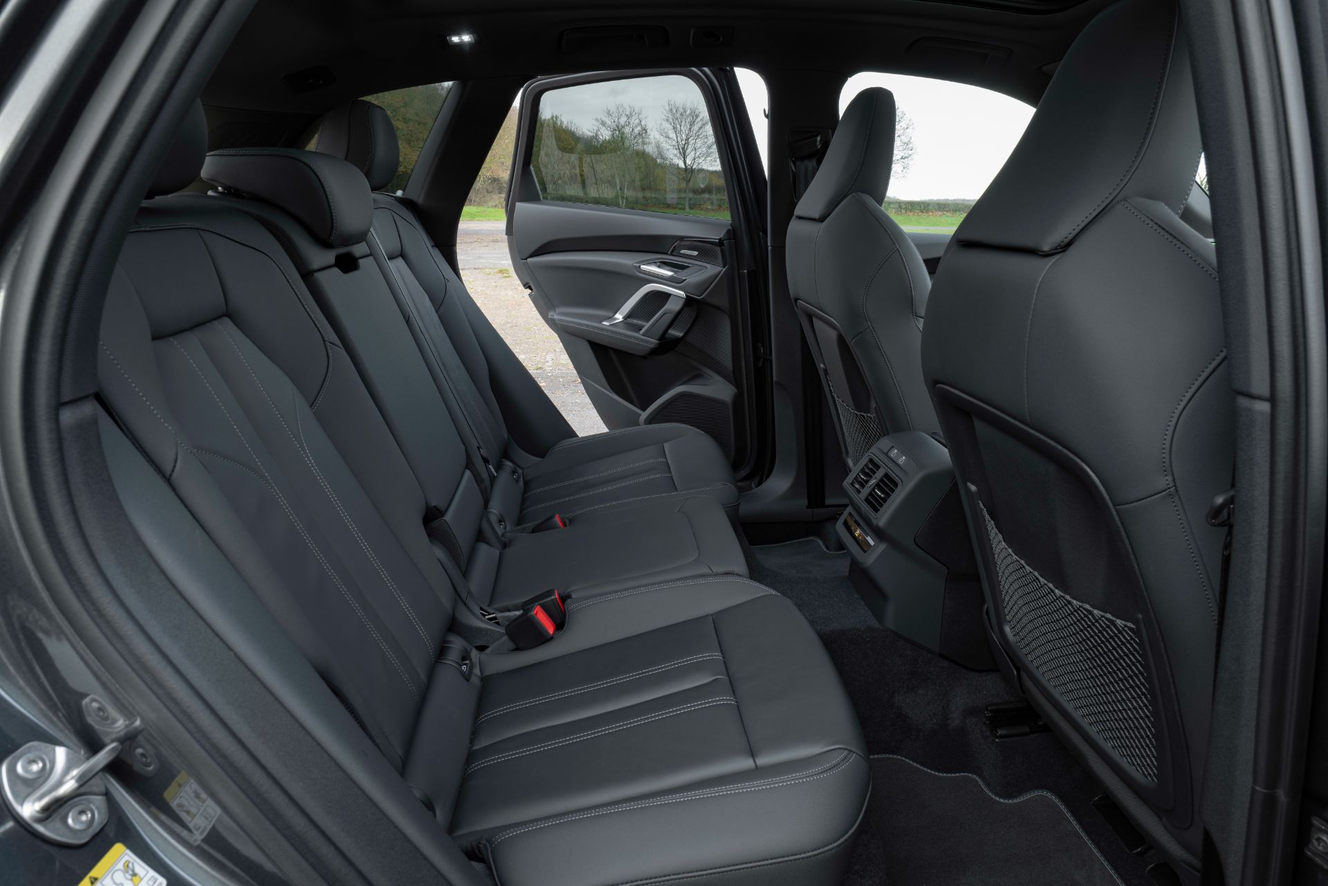 2026 audi q5 suv e hybrid interior rear seats