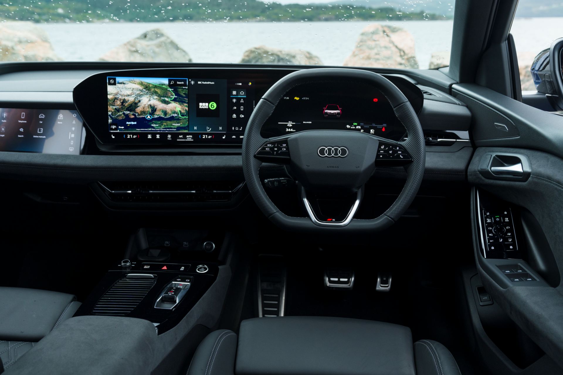 2026 audi q6 e tron interior cockpit