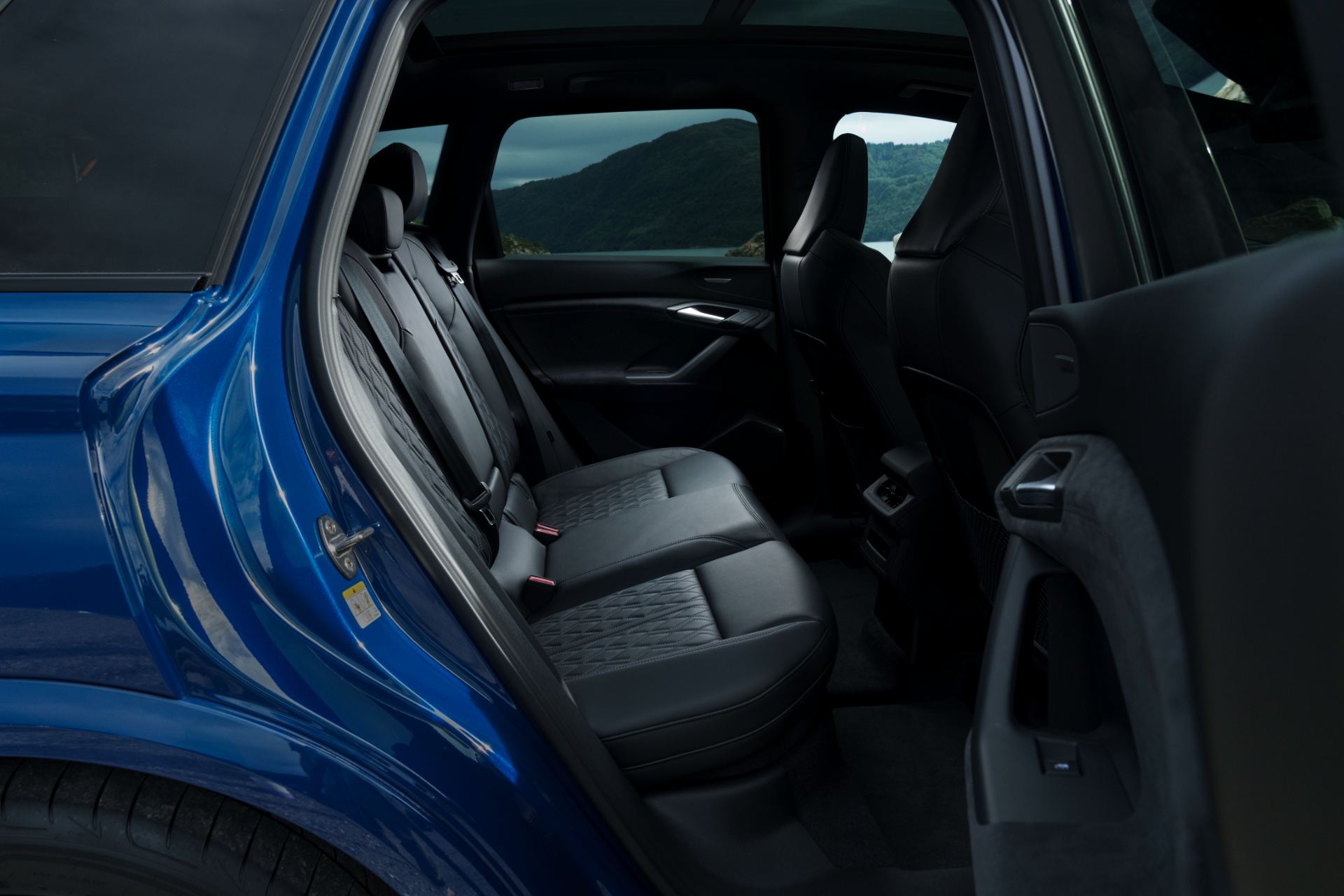 2026 audi q6 e tron interior rear seats