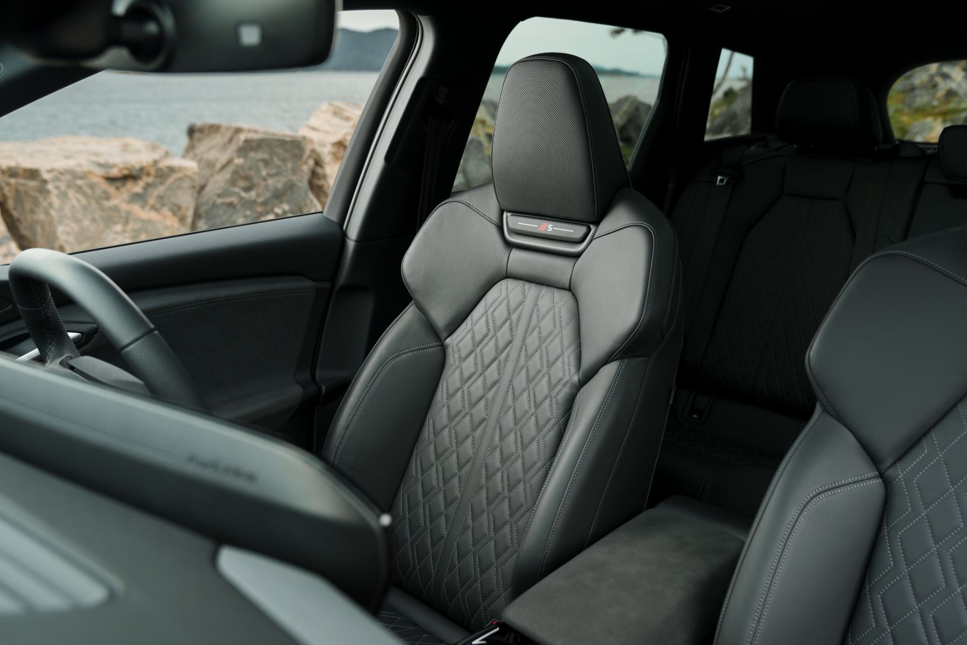 2026 audi q6 e tron interior driver seat