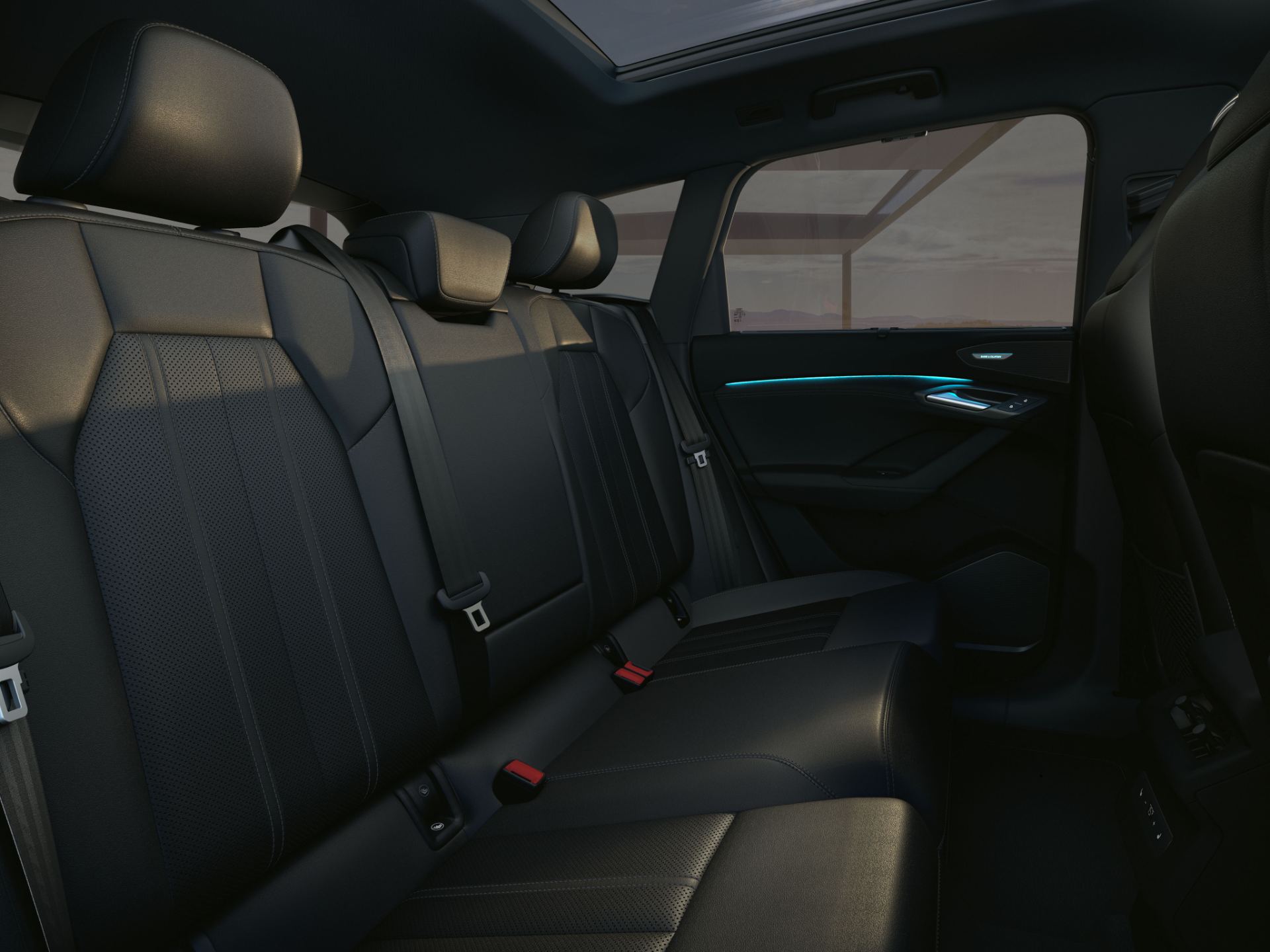 2027 audi q6 e tron interior rear seats
