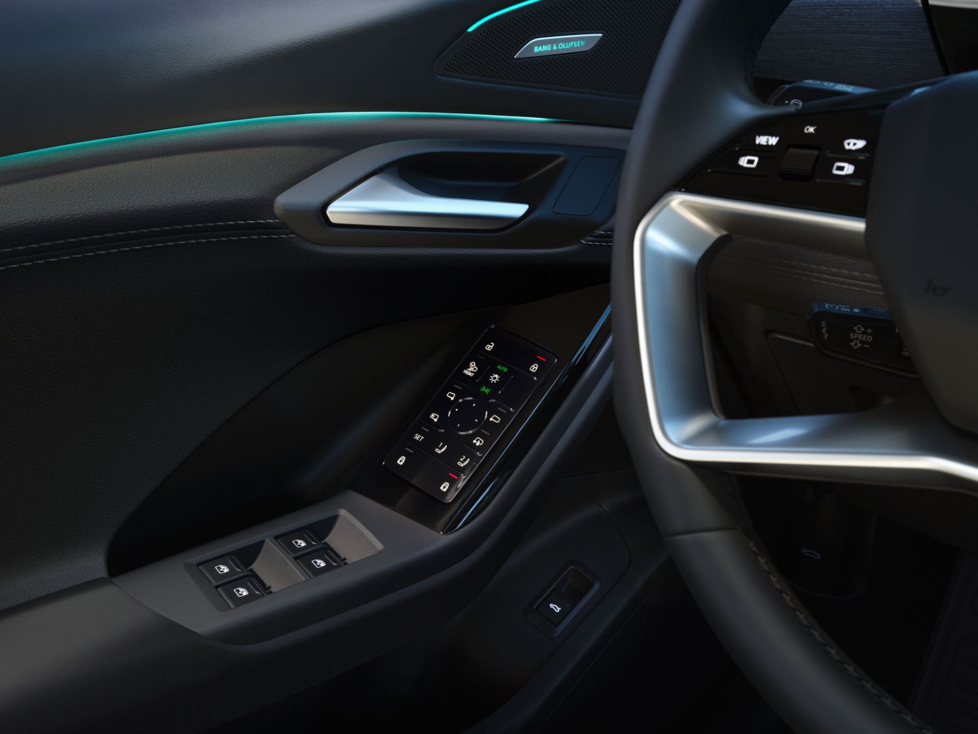 2027 audi q6 e tron interior door controls