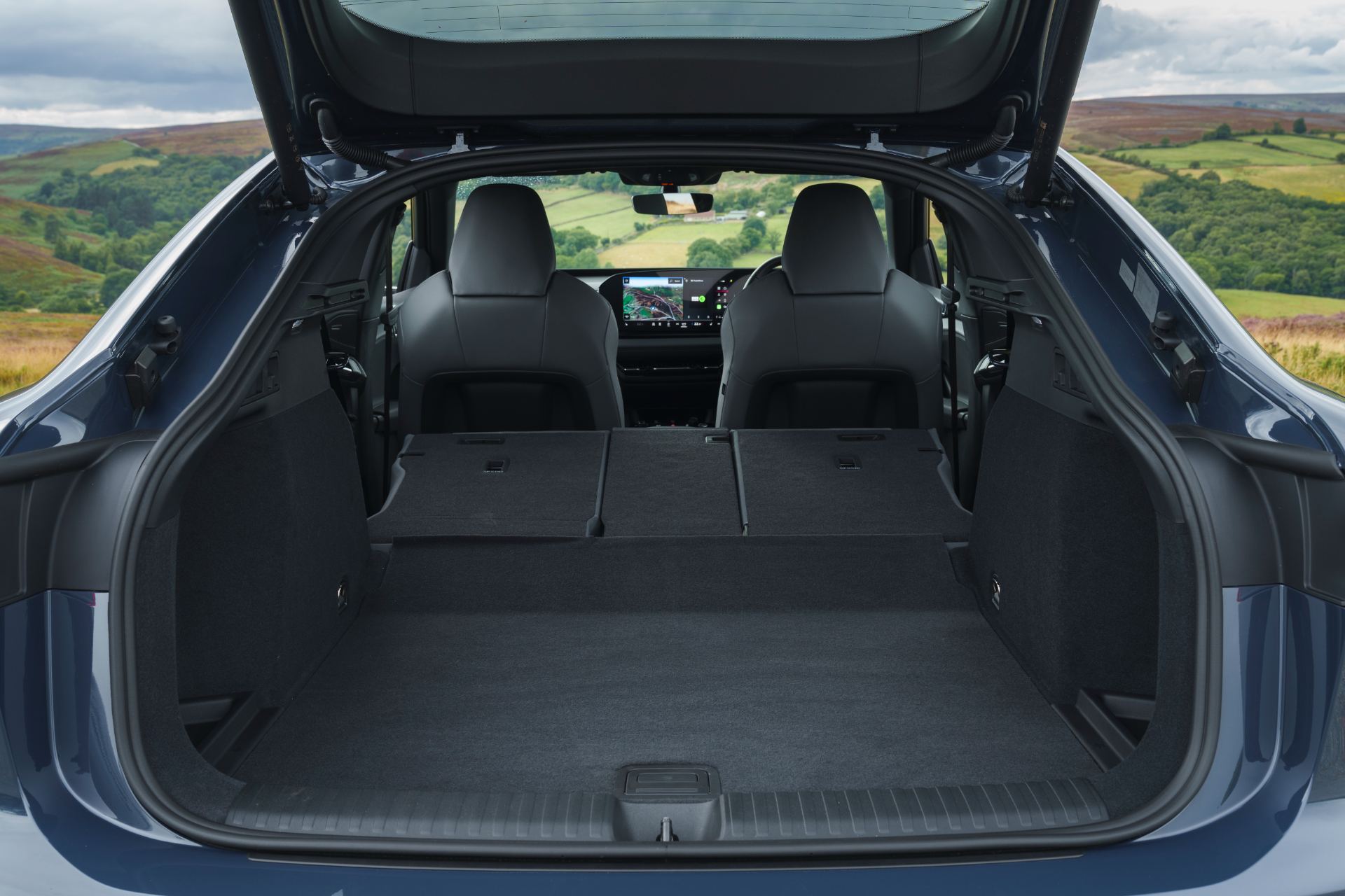 2026 audi q6 sportback e tron cargo space seats folded
