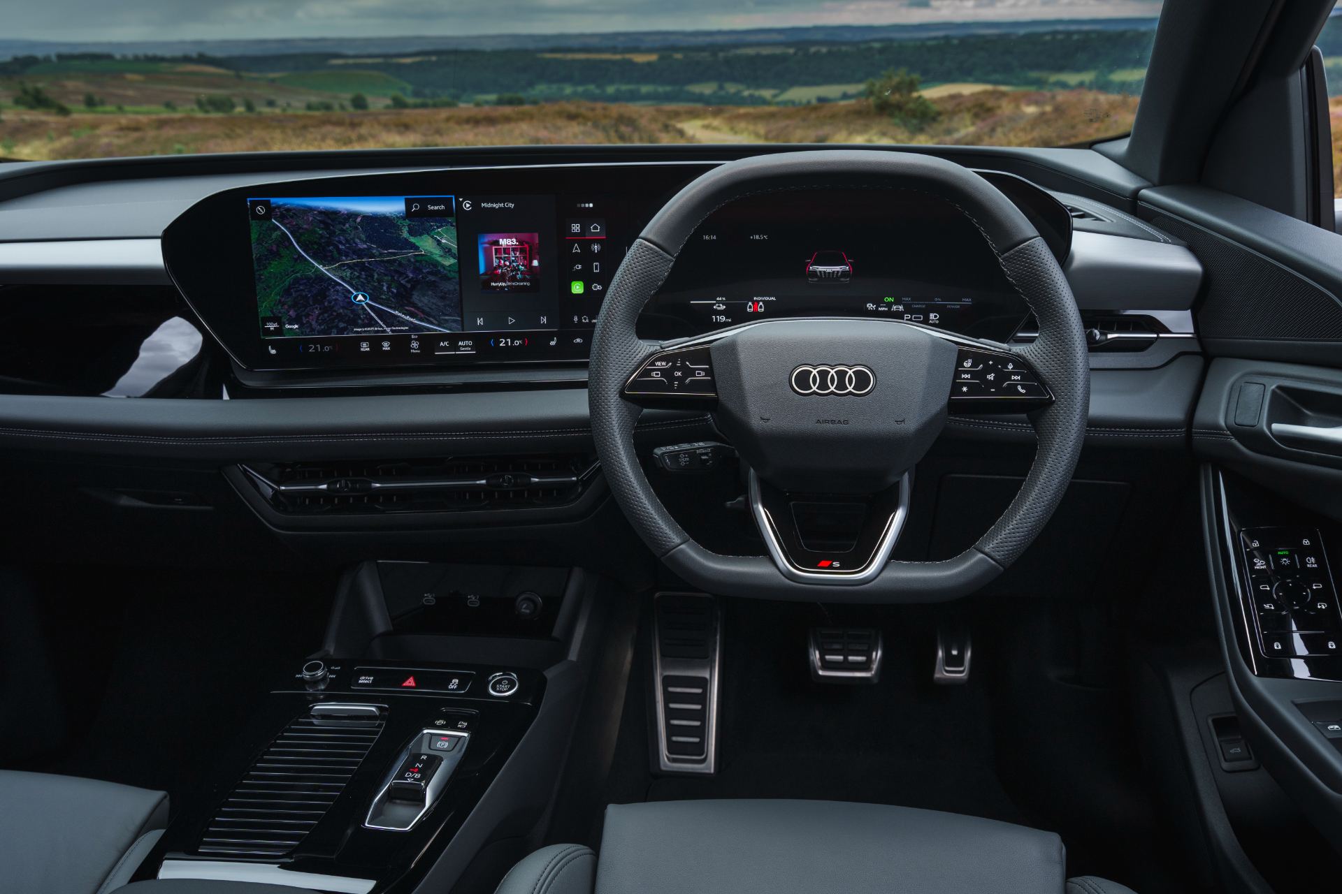 2026 audi q6 sportback e tron interior cockpit