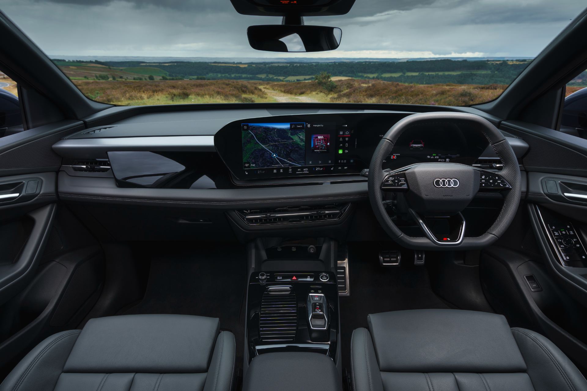 2026 audi q6 sportback e tron interior dashboard