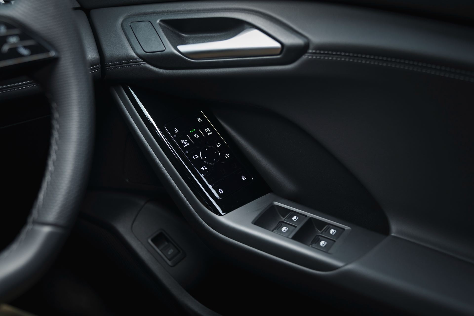 2026 audi q6 sportback e tron interior door panel controls