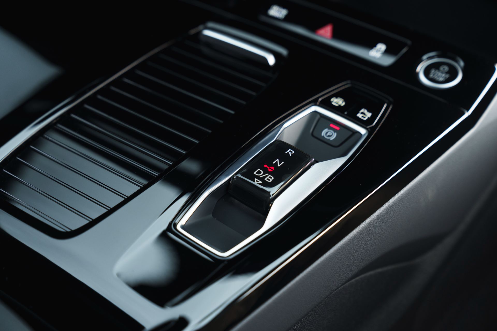 2026 audi q6 sportback e tron interior gear selector