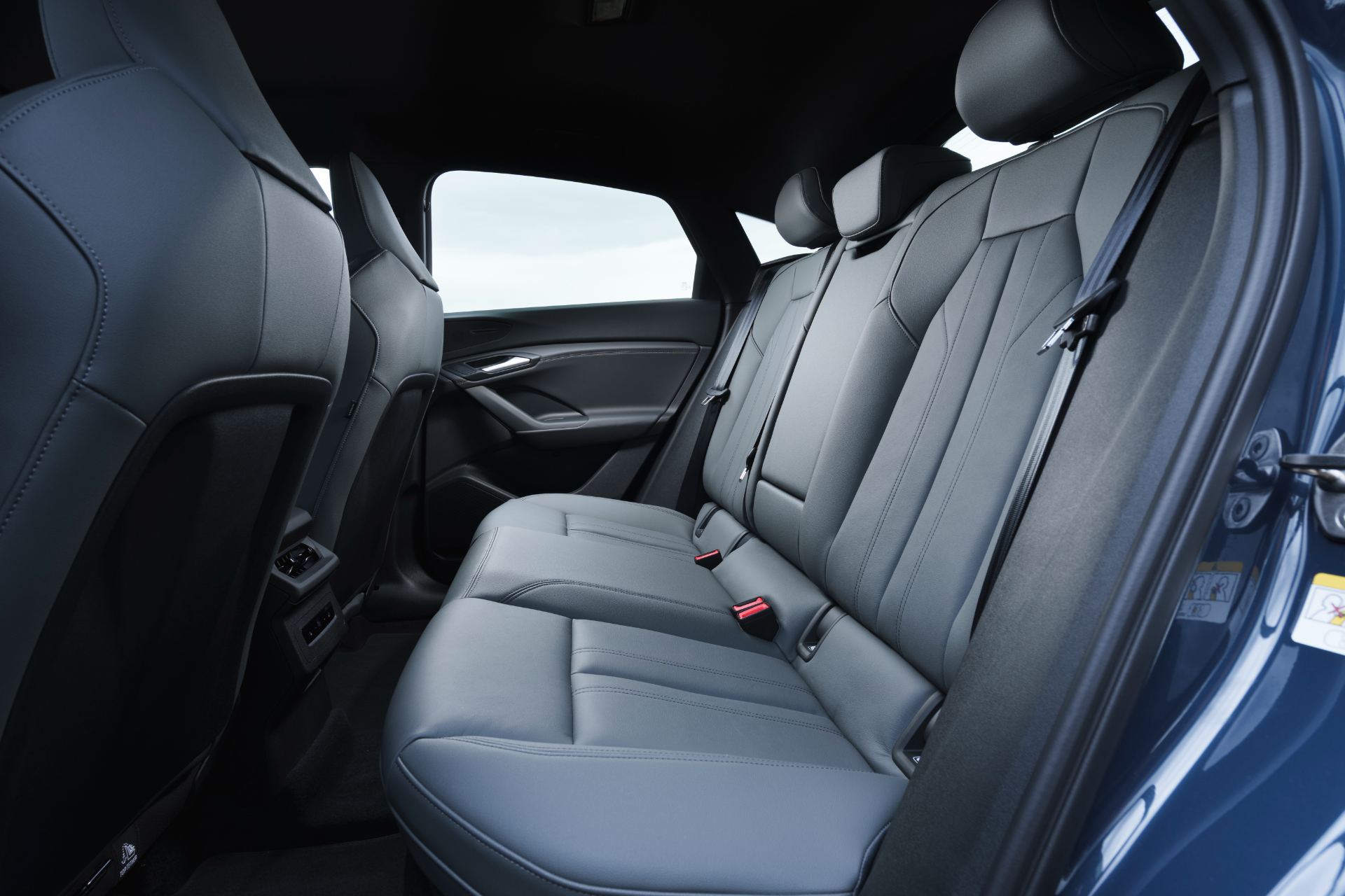 2026 audi q6 sportback e tron interior rear seats