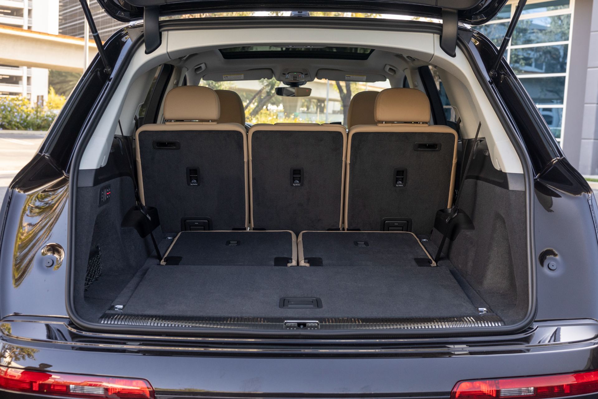 2026 audi q7 cargo space third row