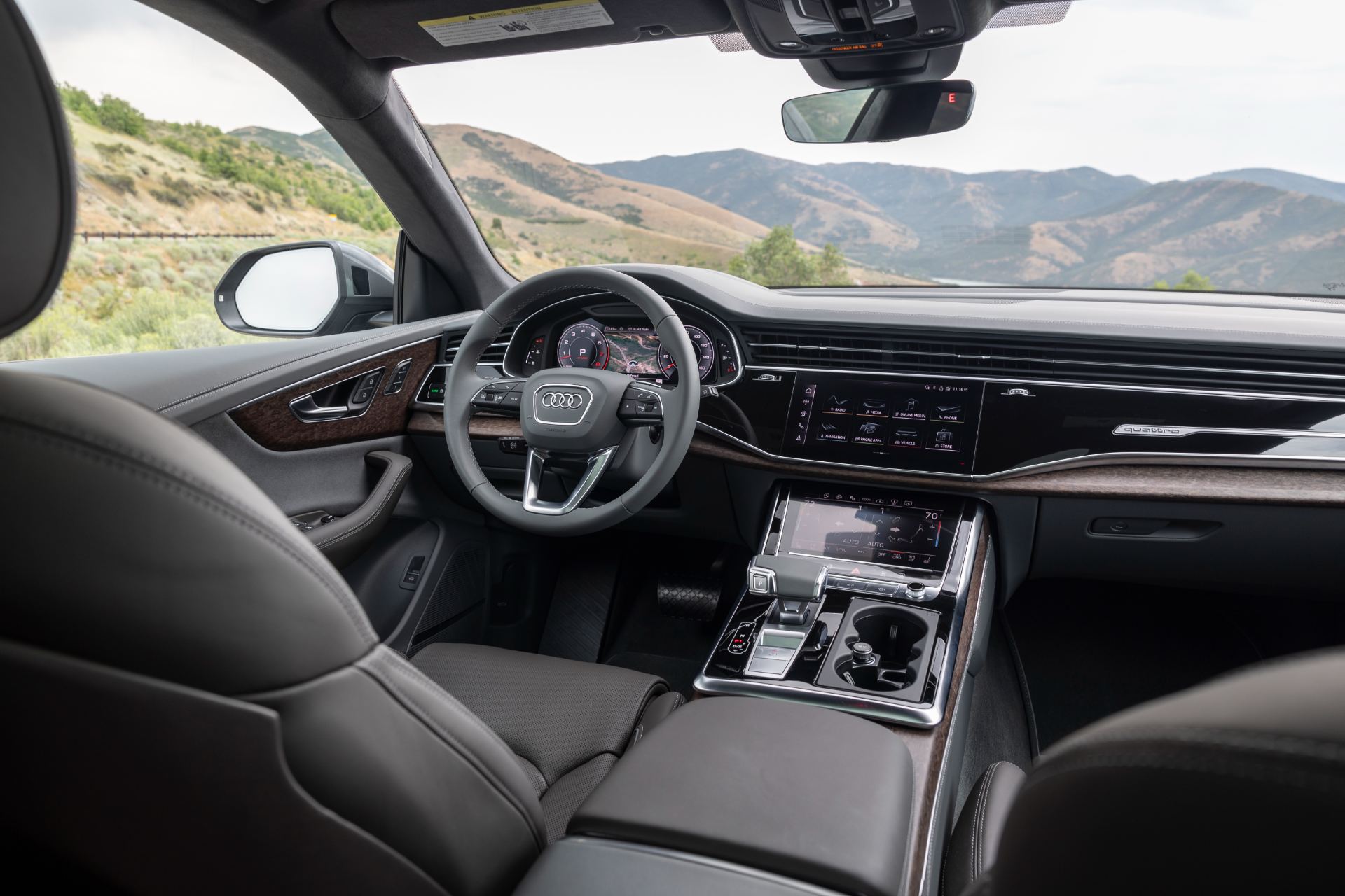 2027 audi q8 interior dashboard driver side