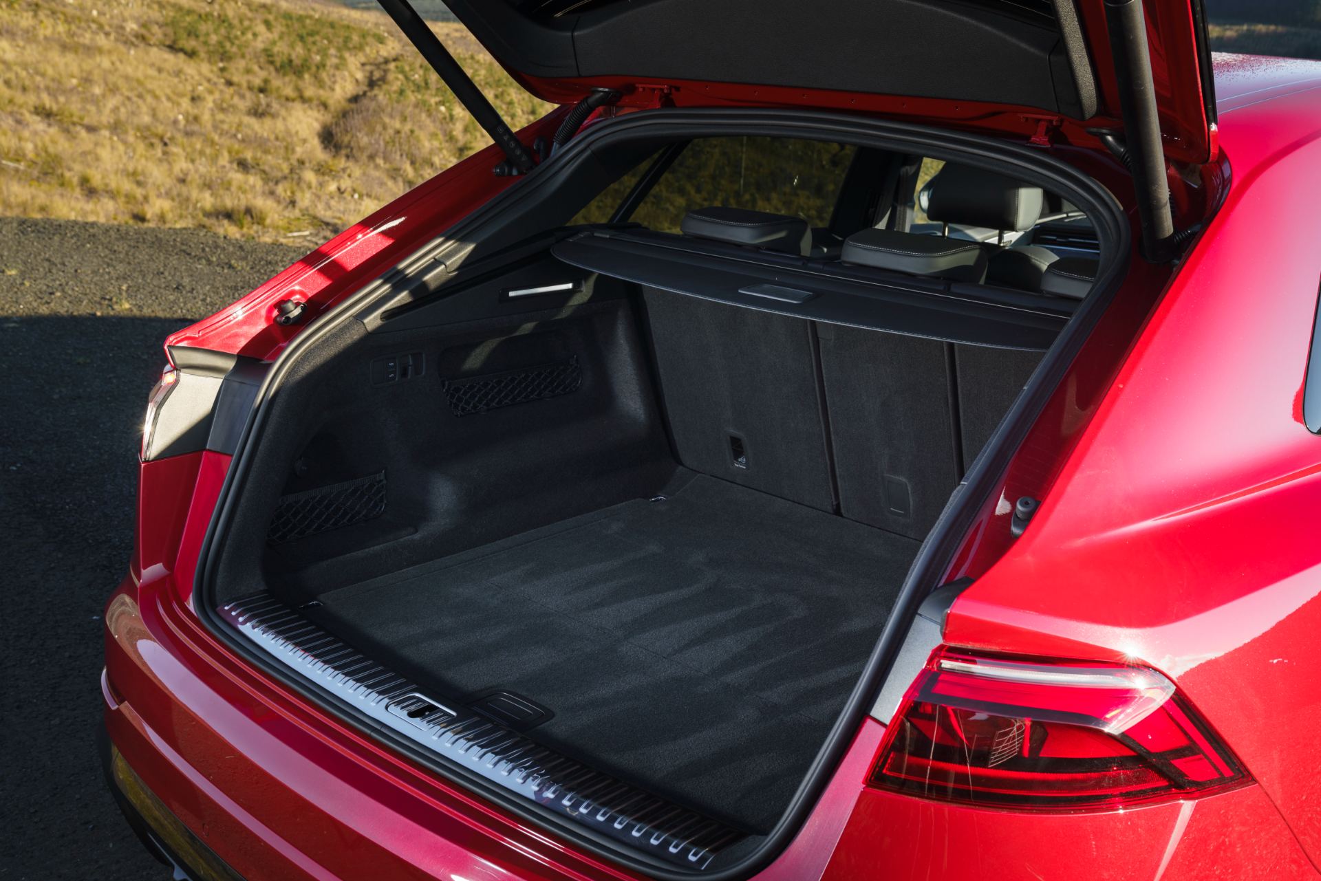 2026 audi q8 suv cargo space red