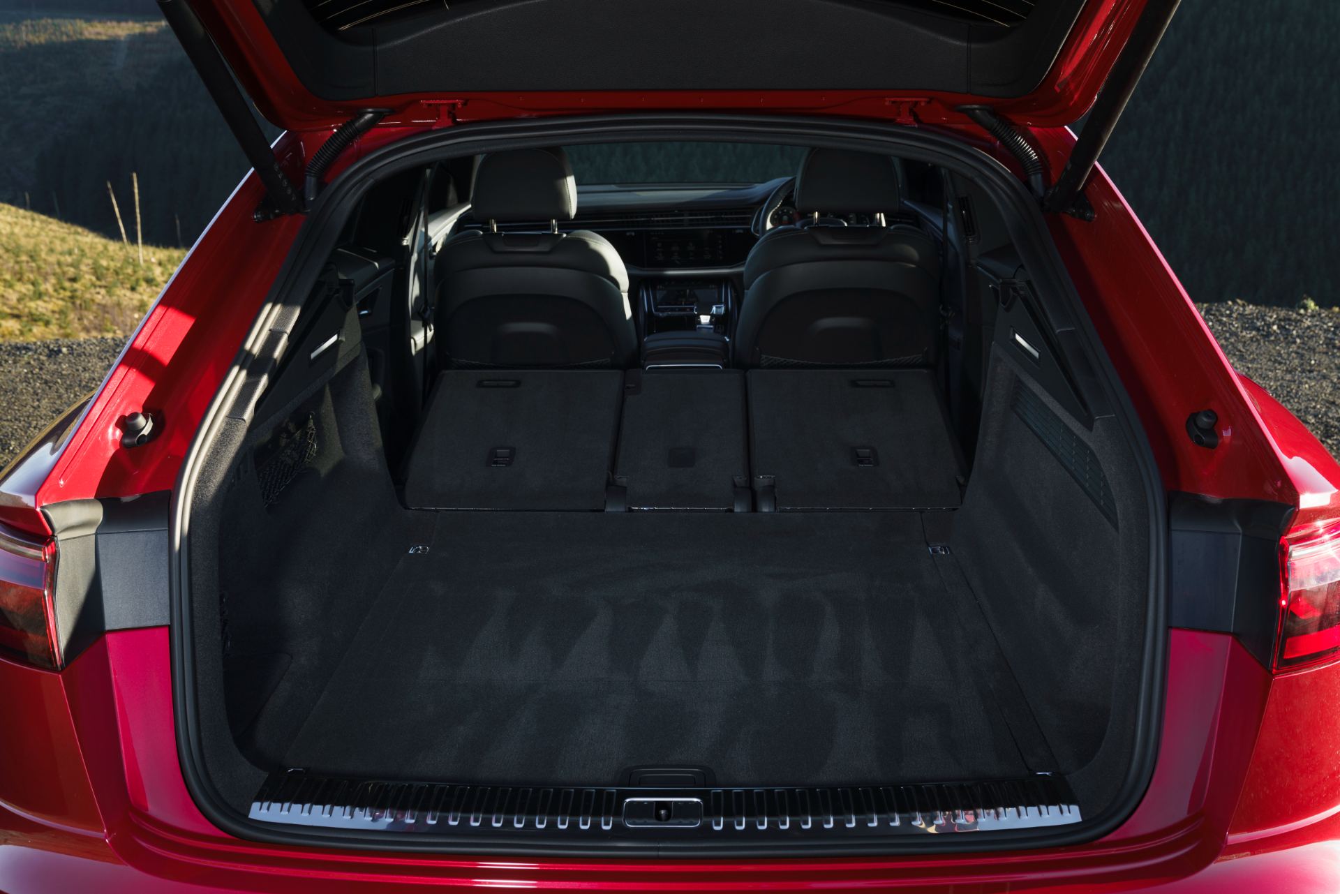 2026 audi q8 suv cargo space seats folded