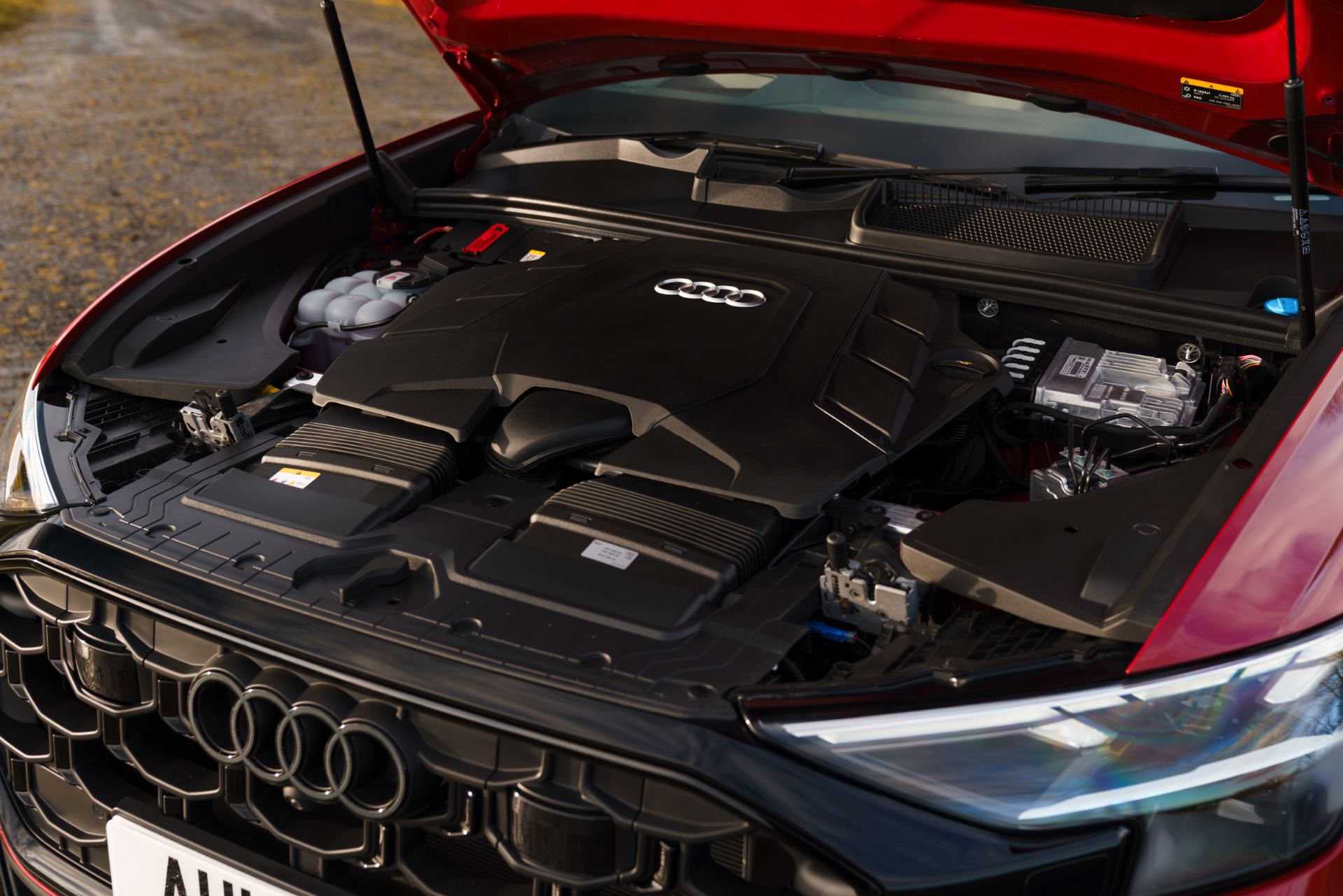 2026 audi q8 suv engine bay