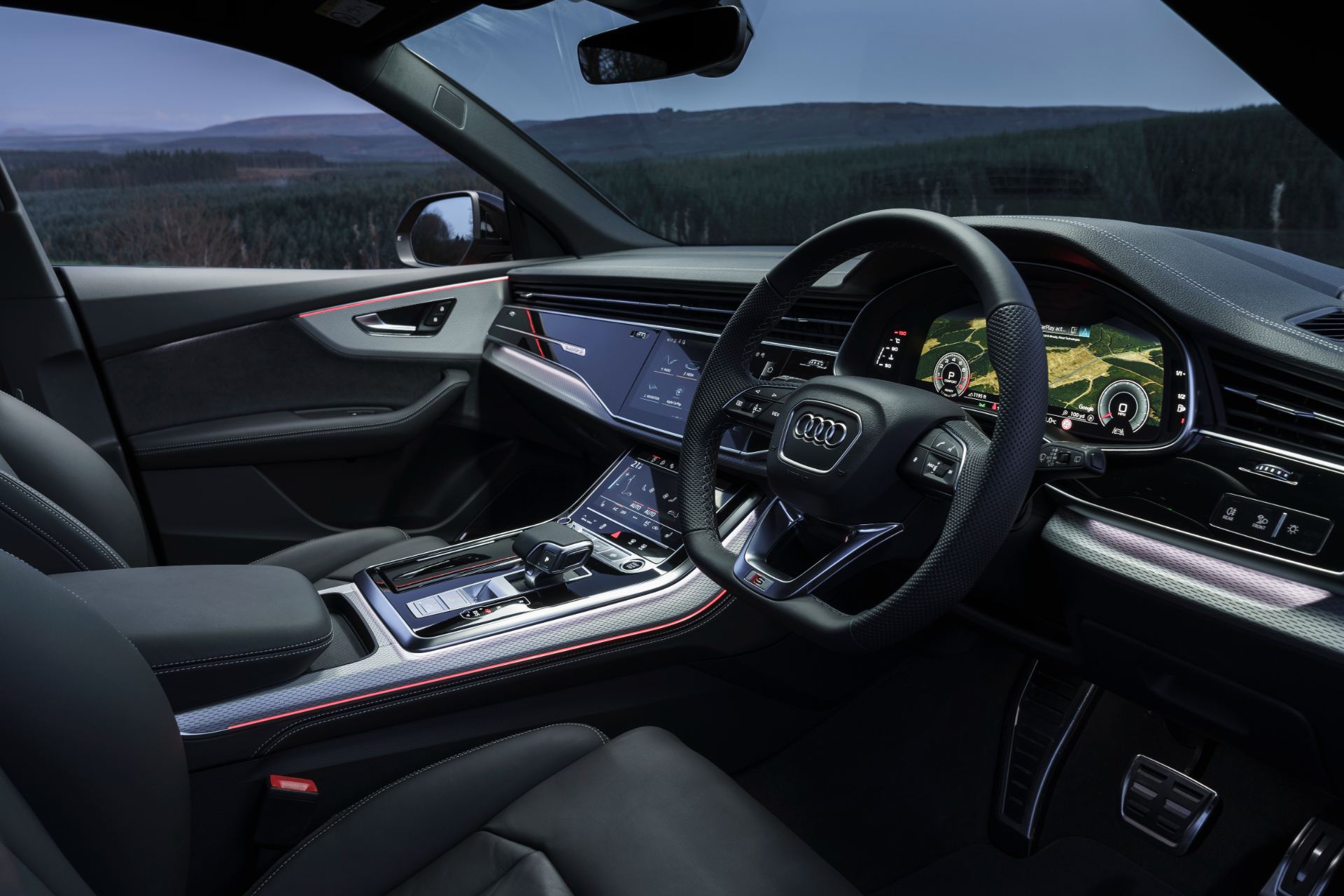 2026 audi q8 suv interior cockpit