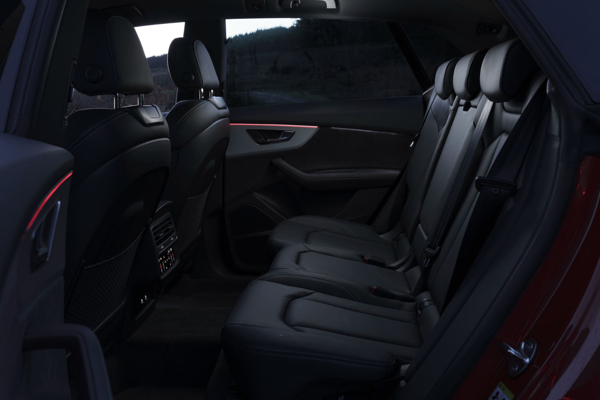 2026 audi q8 suv interior rear seats