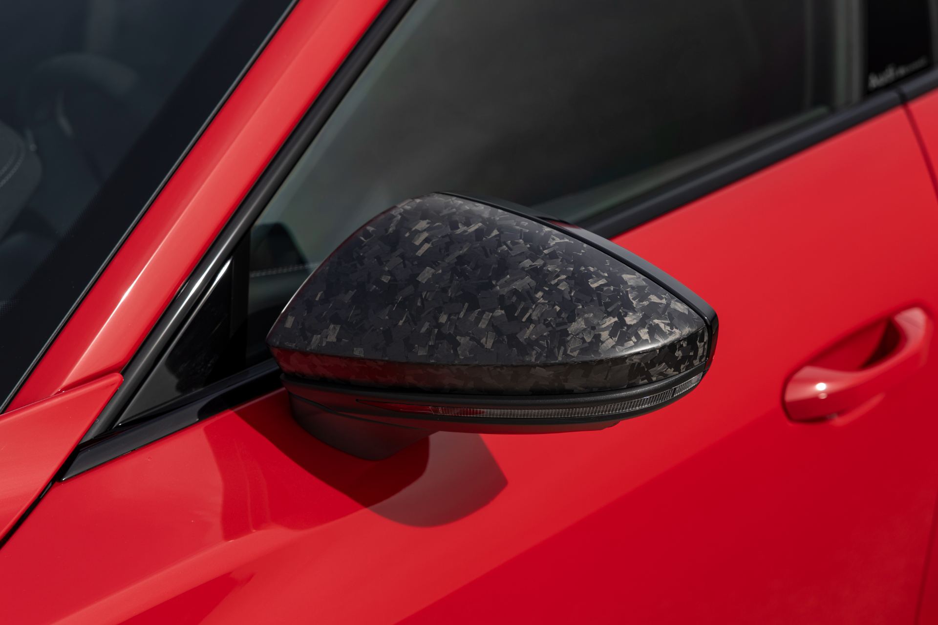 2026 audi rs e tron gt performance carbon mirror red