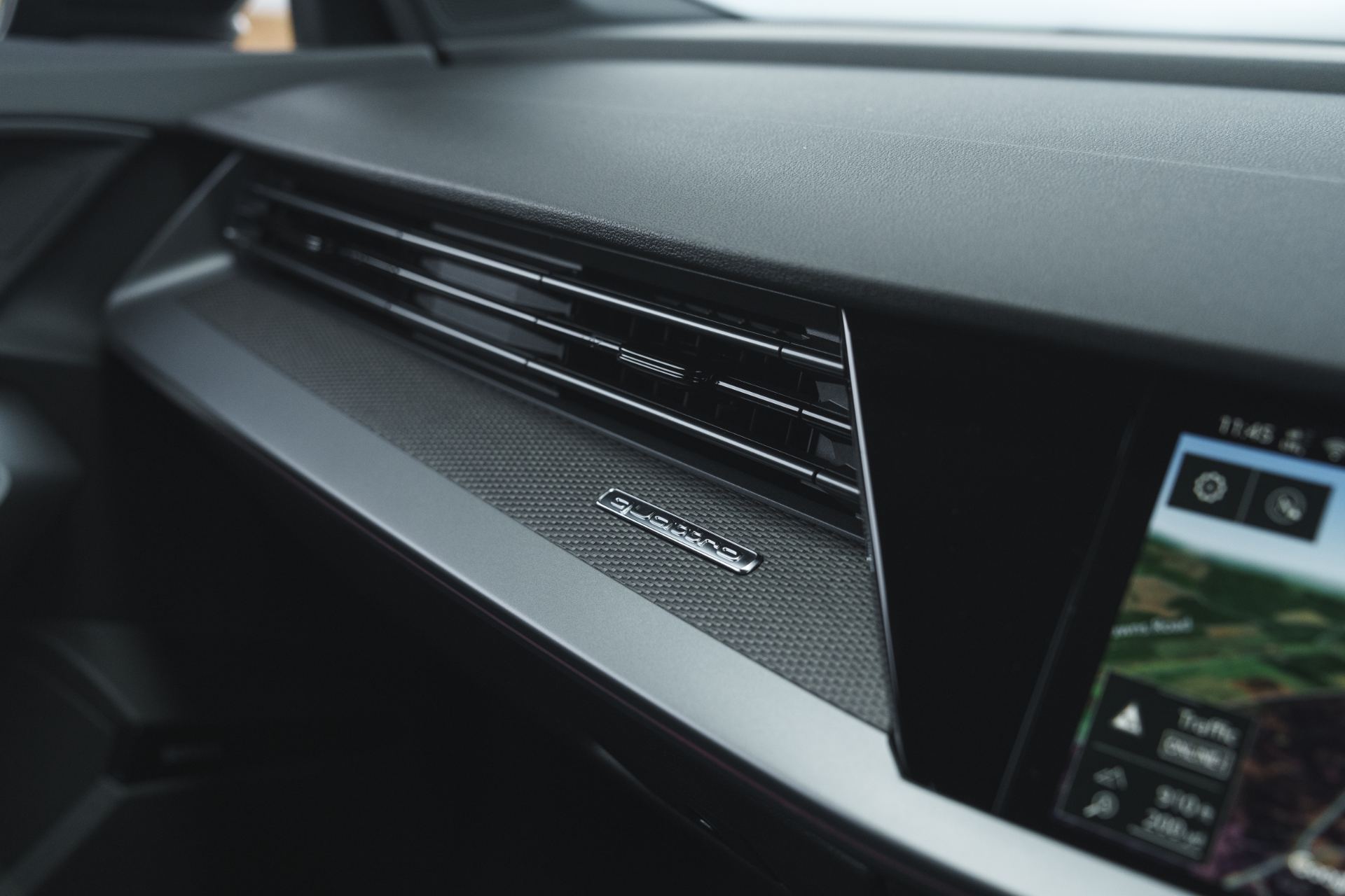 2025 audi rs 3 interior dashboard quattro trim