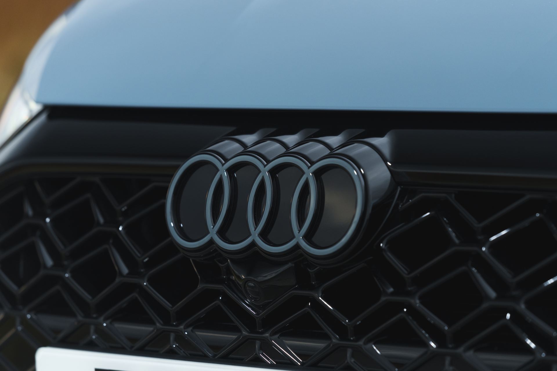 2025 audi rs 3 grille rings grey