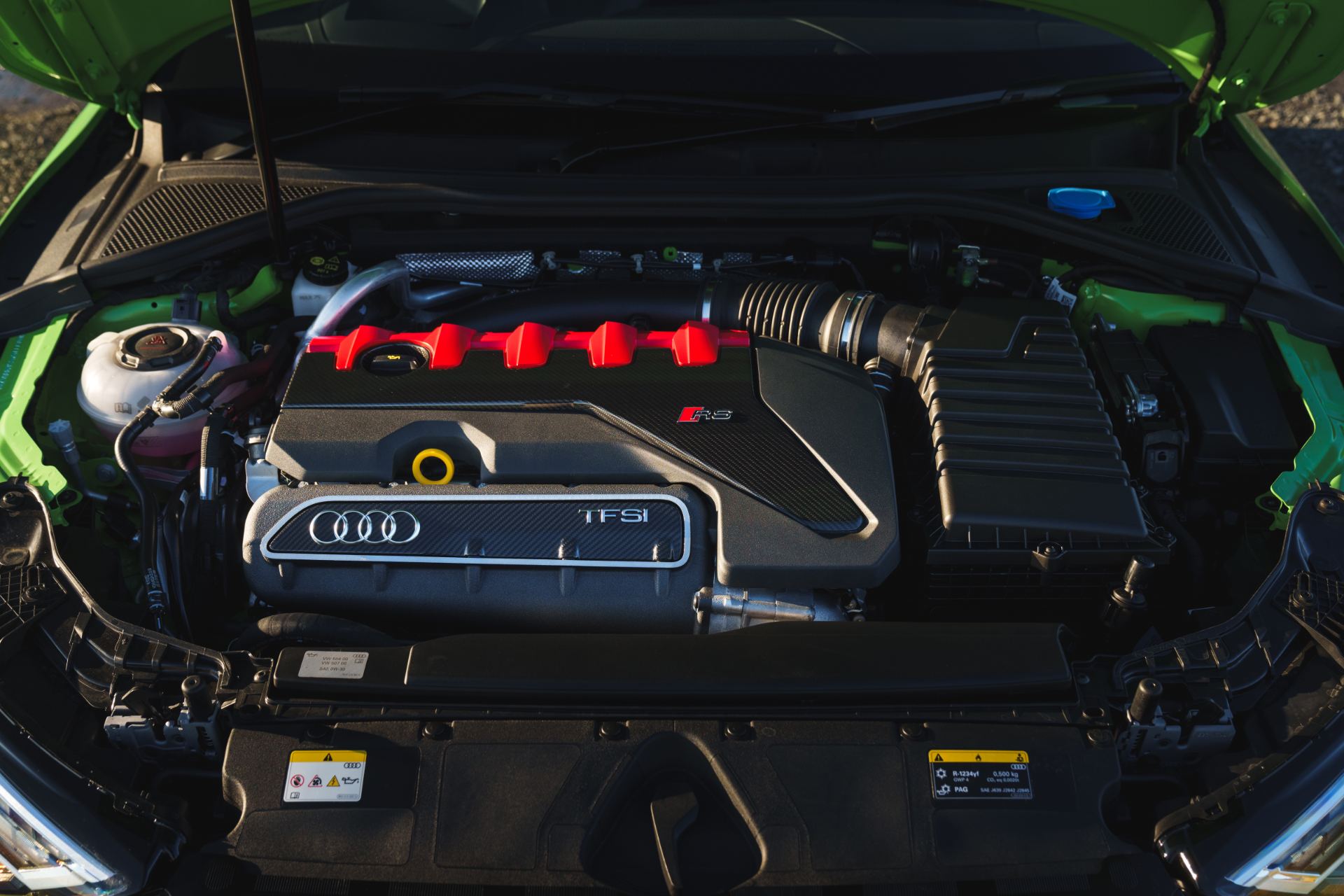 2025 audi rs 3 sportback engine bay