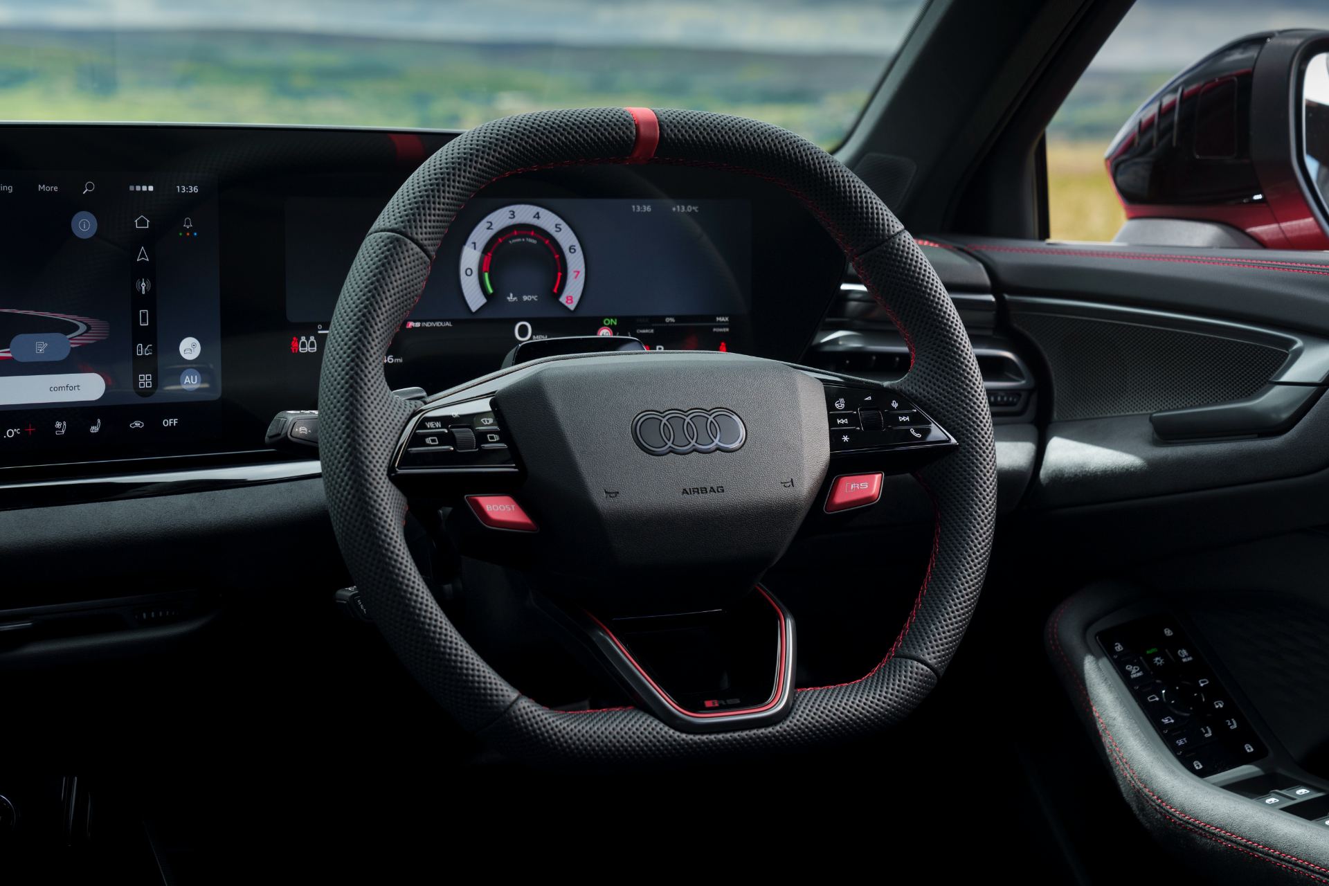 2026 audi rs 5 interior steering wheel