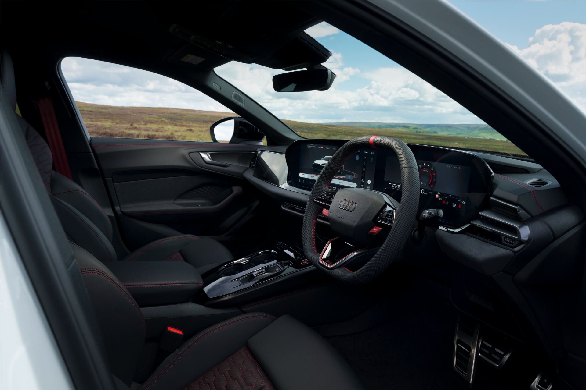 2026 audi rs 5 interior cockpit door view