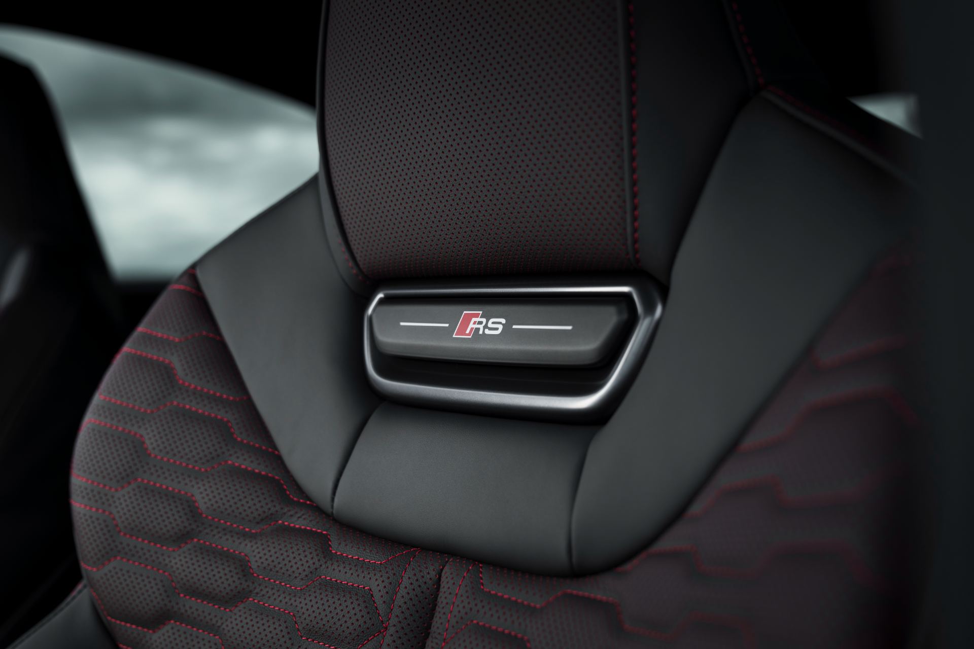 2026 audi rs 5 interior seat rs logo
