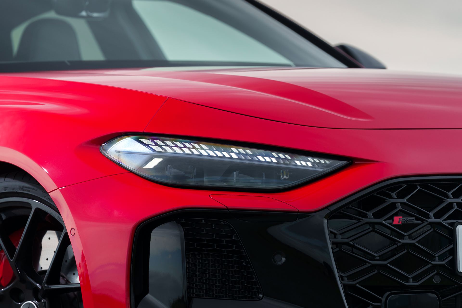 2026 audi rs 5 saloon headlight red