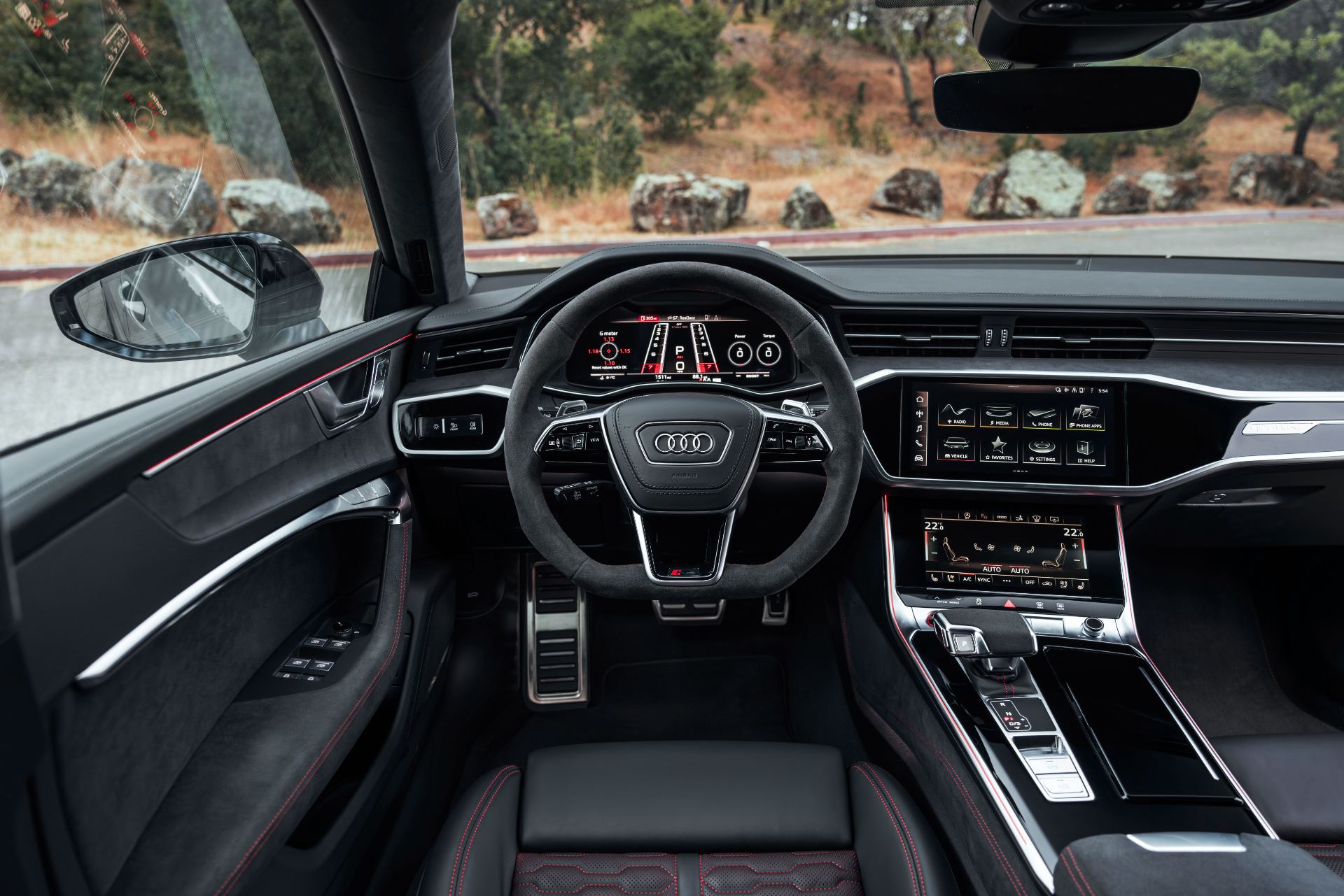 2026 audi rs 7 interior front view