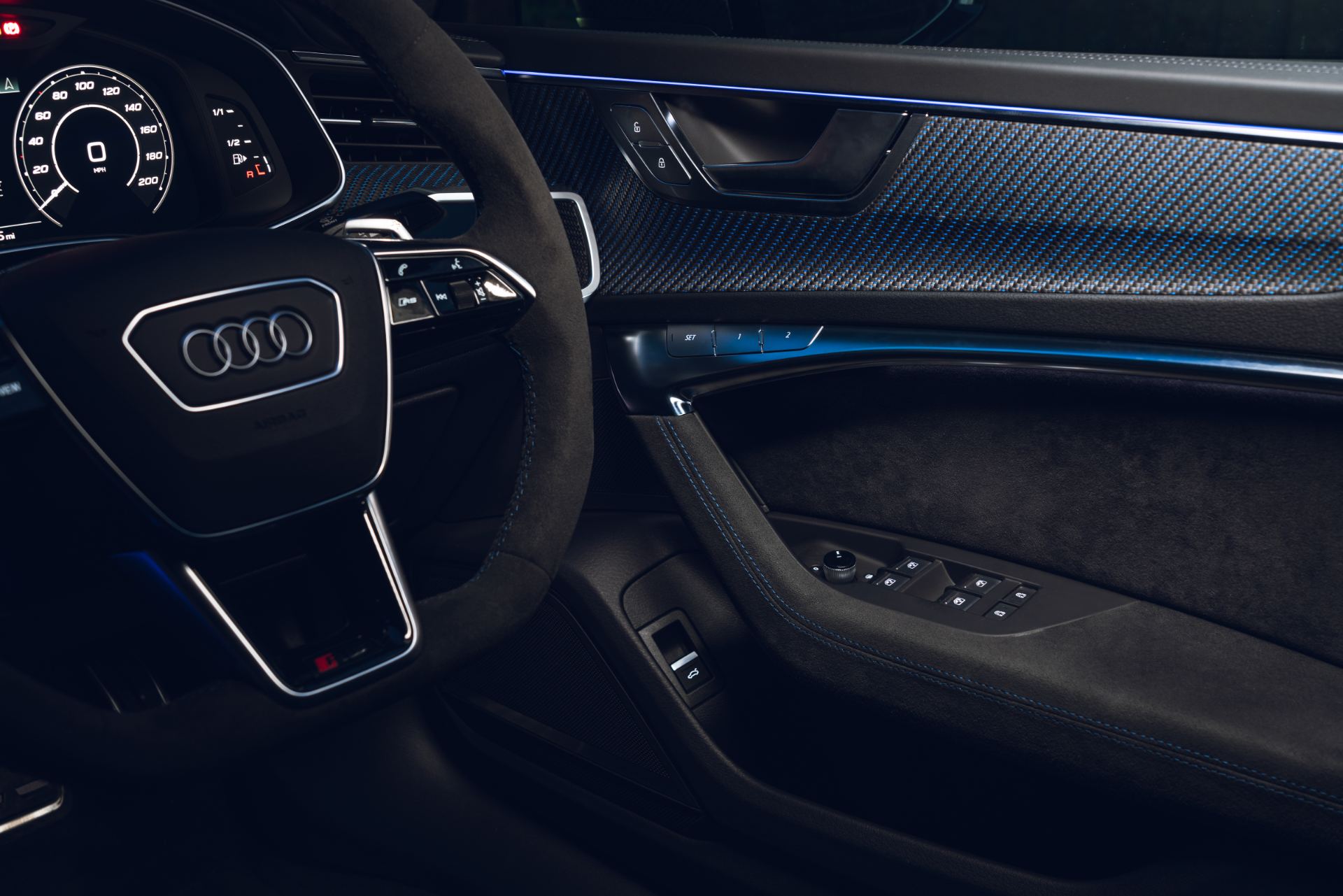2025 audi rs 7 sportback performance interior door trim