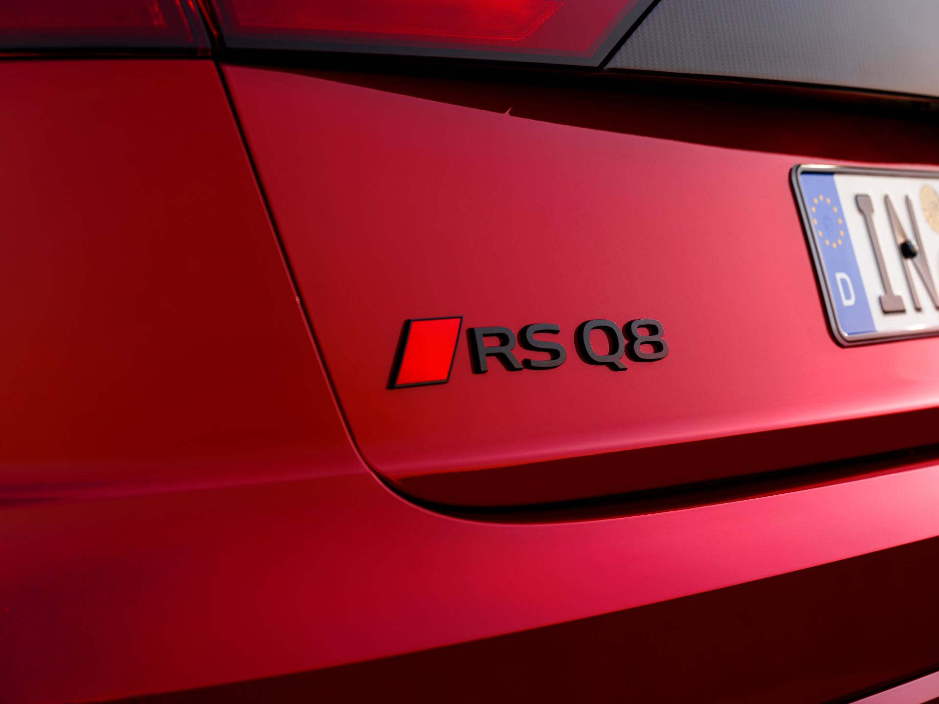 2027 audi rs q8 performance rs q8 badge red