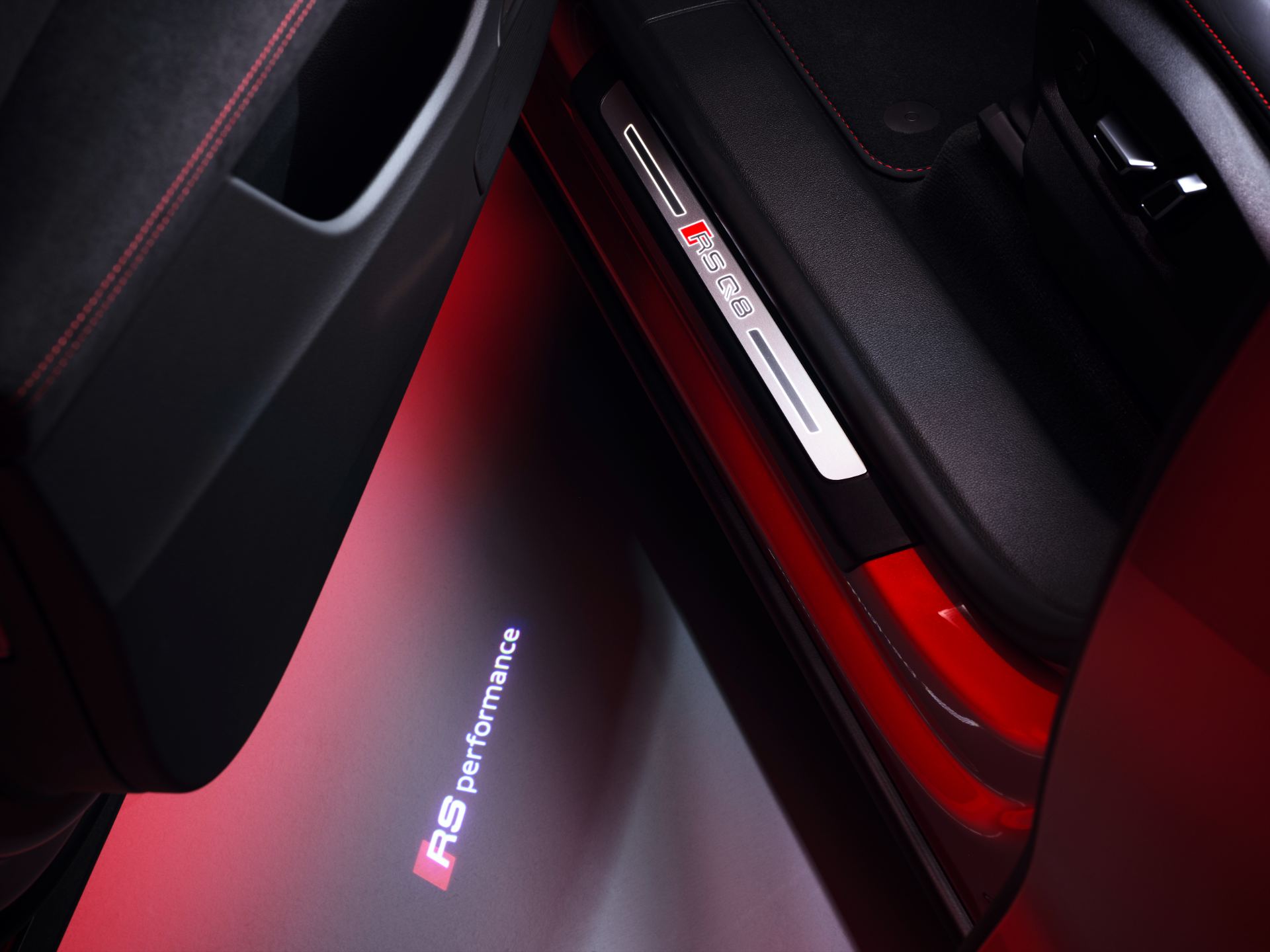 2027 audi rs q8 performance illuminated sill rs performance