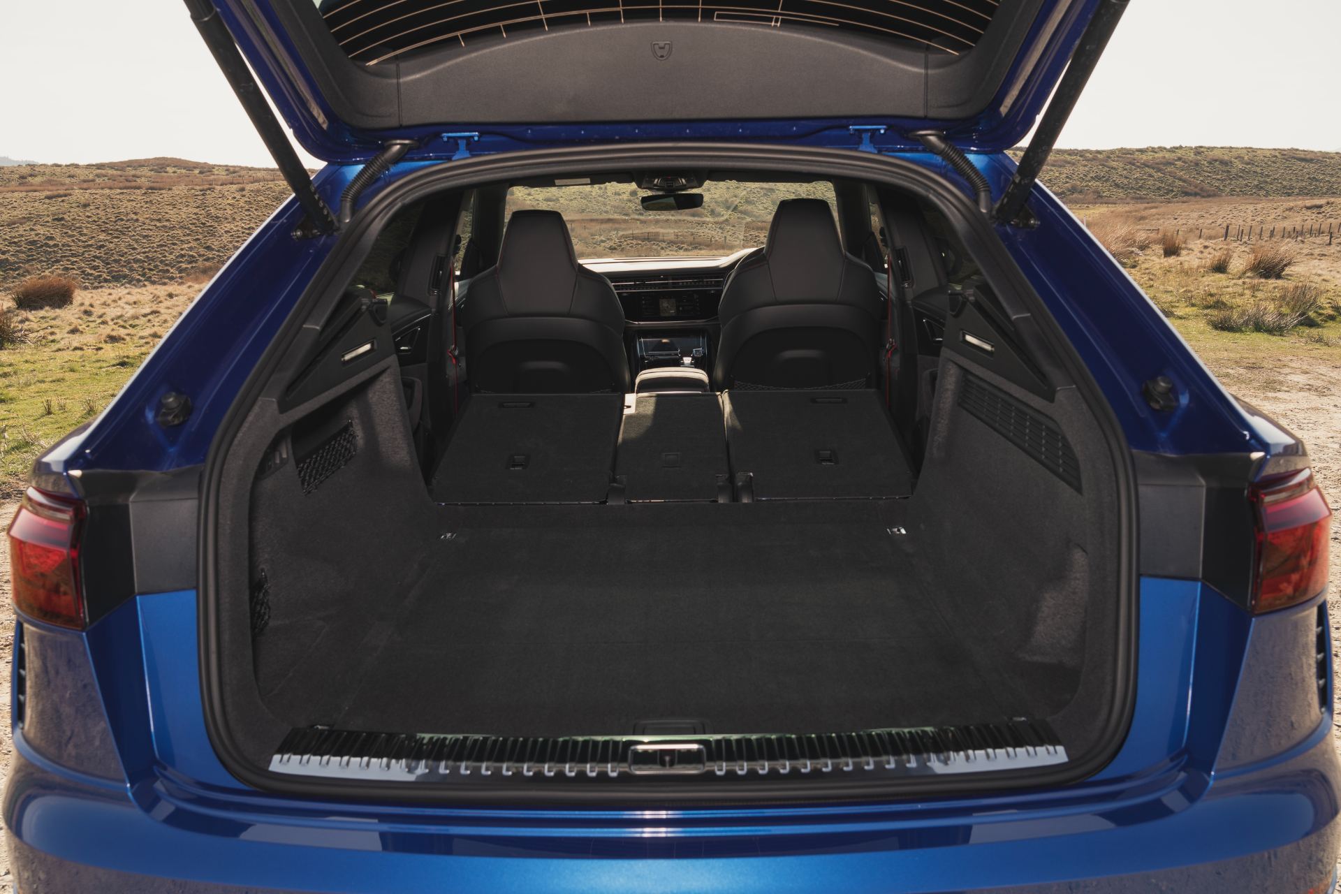 2026 audi rs q8 performance cargo space seats folded