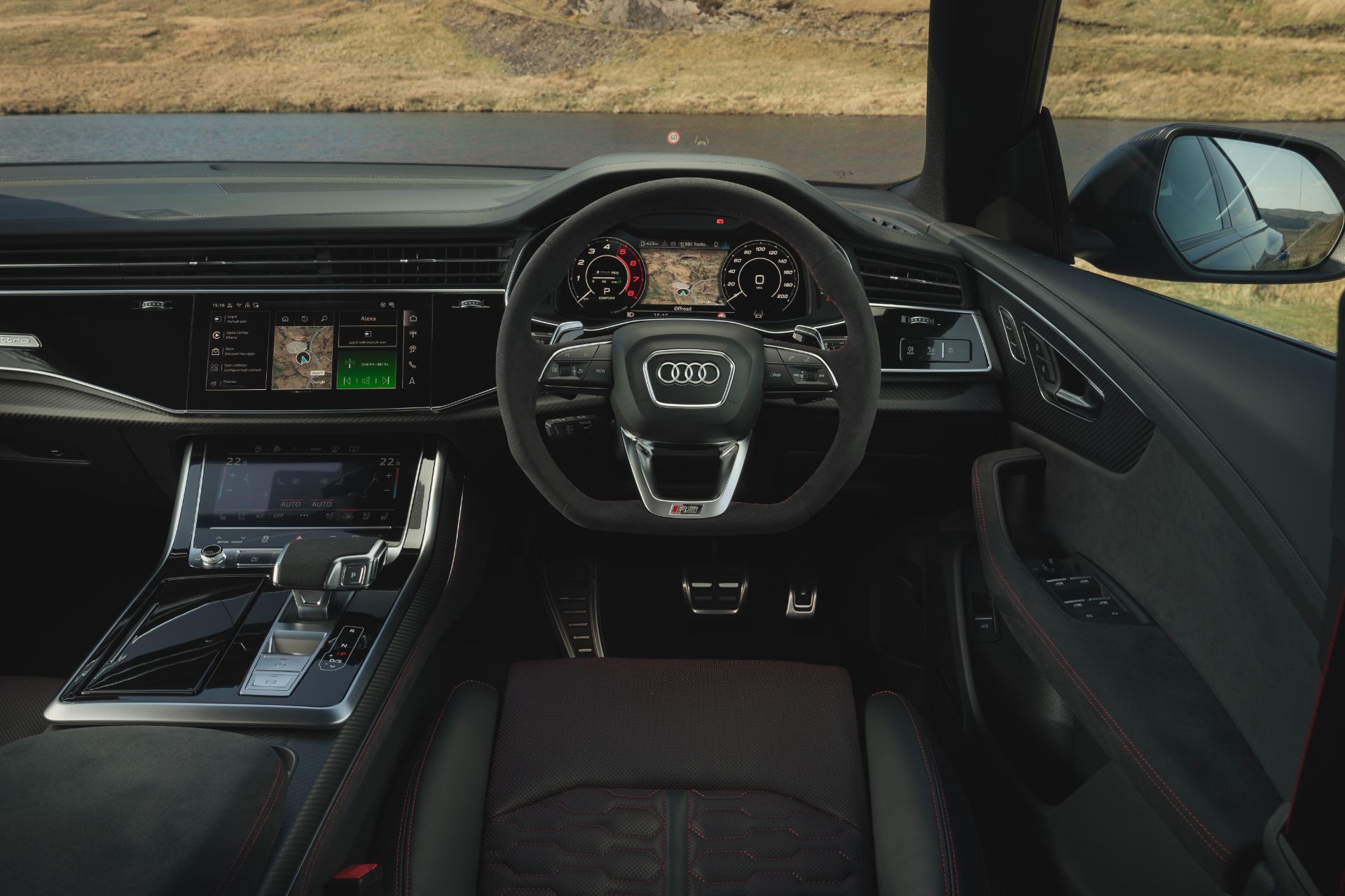 2026 audi rs q8 performance interior cockpit