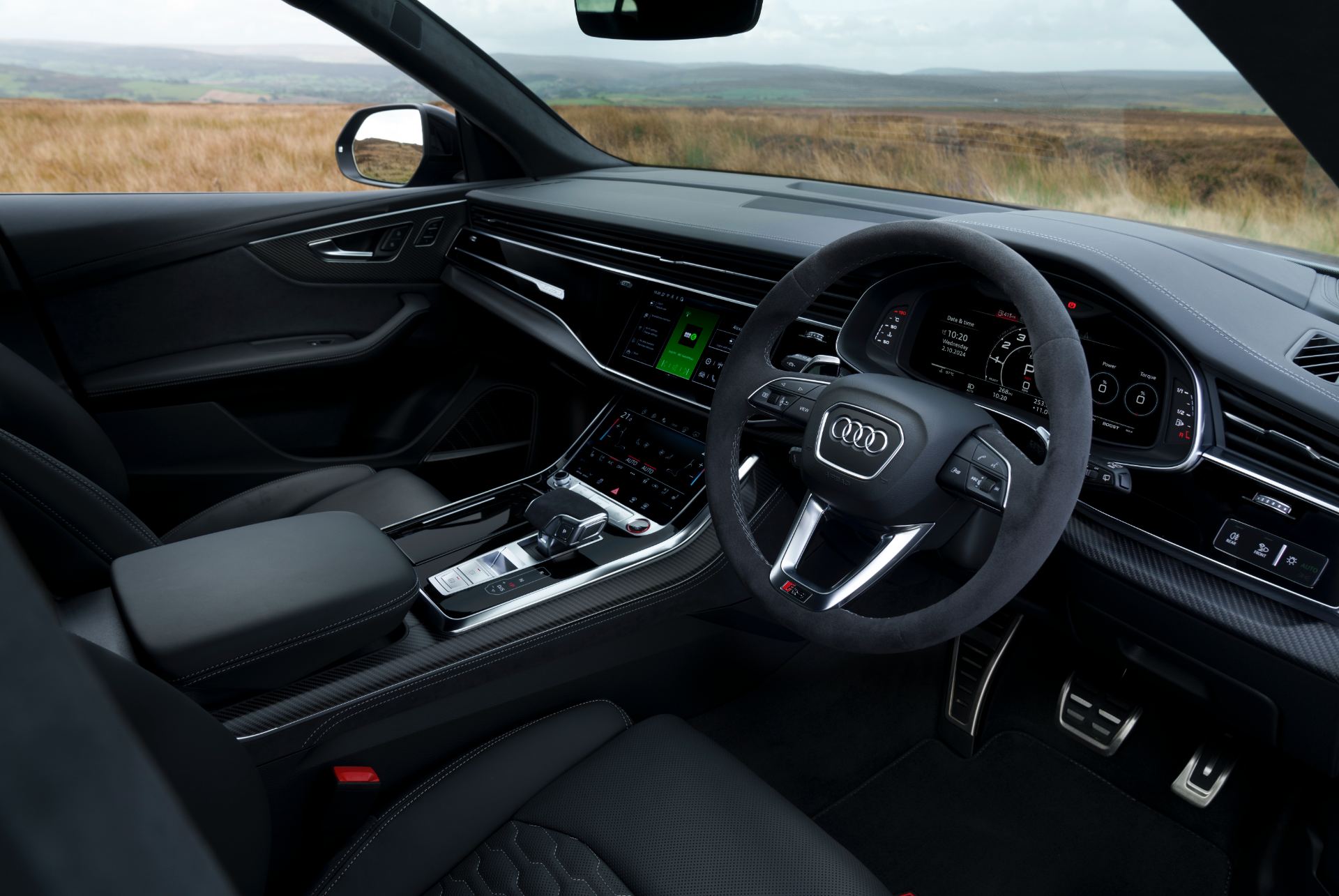 2026 audi rs q8 interior cockpit