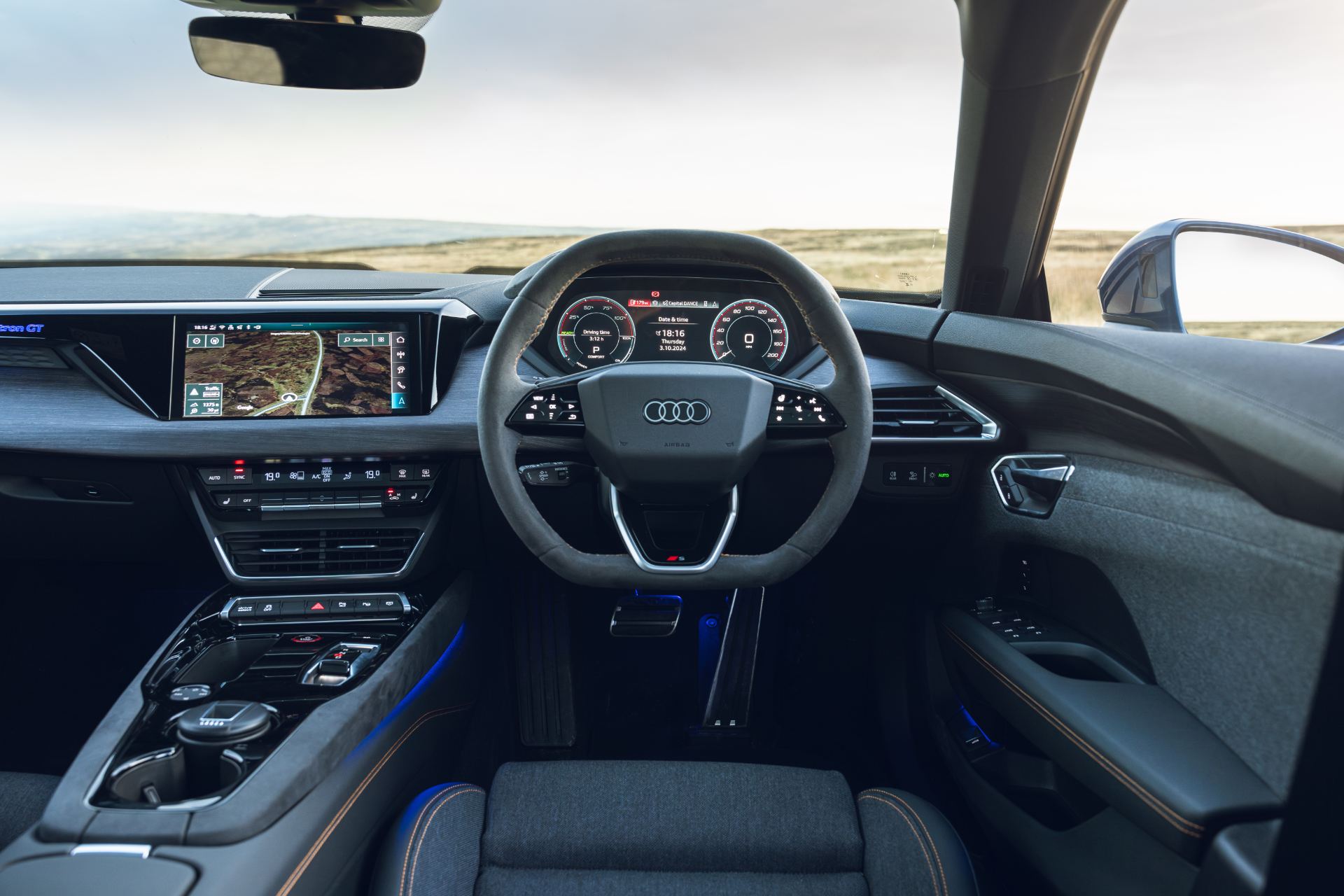 2026 audi s e tron gt quattro interior cockpit