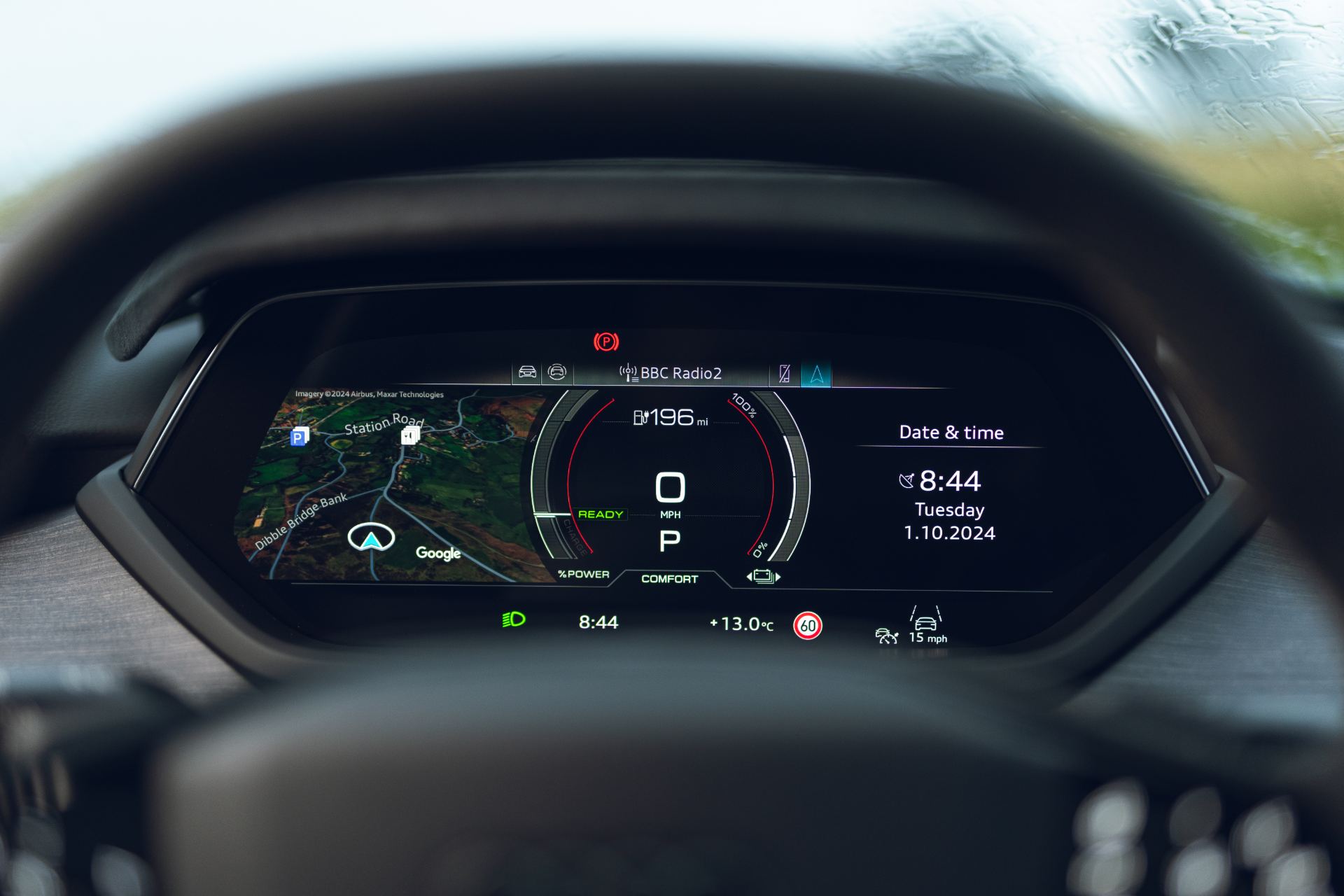 2026 audi s e tron gt quattro interior digital cluster
