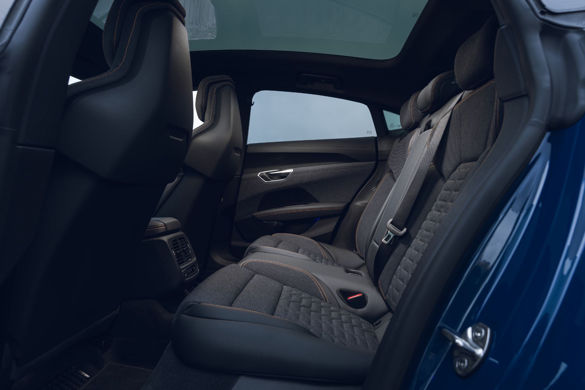 2026 audi s e tron gt quattro interior rear seats