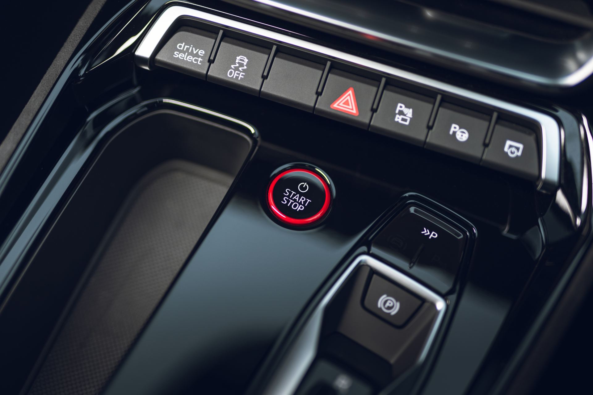 2026 audi s e tron gt quattro interior start stop button