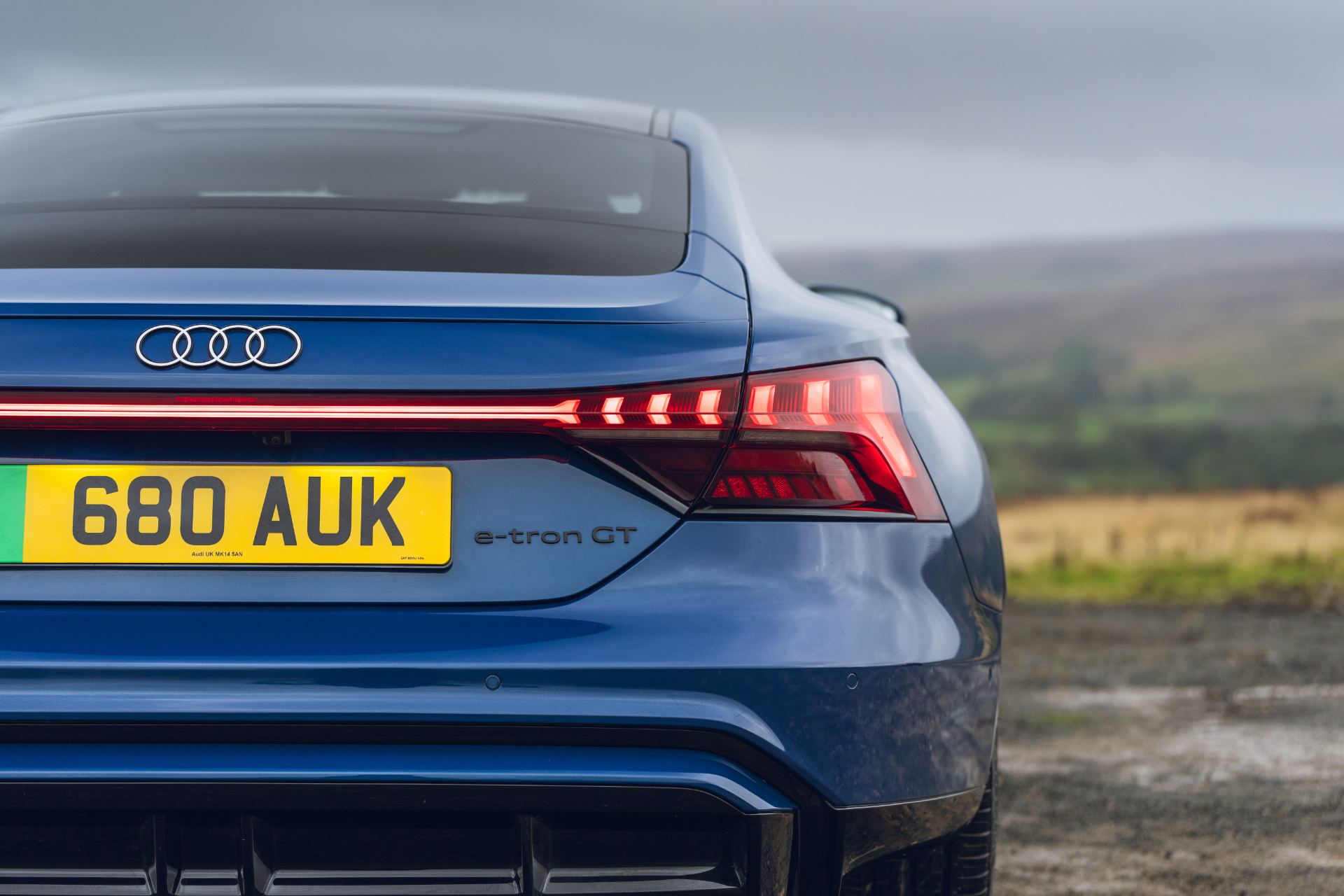 2026 audi s e tron gt quattro taillight blue
