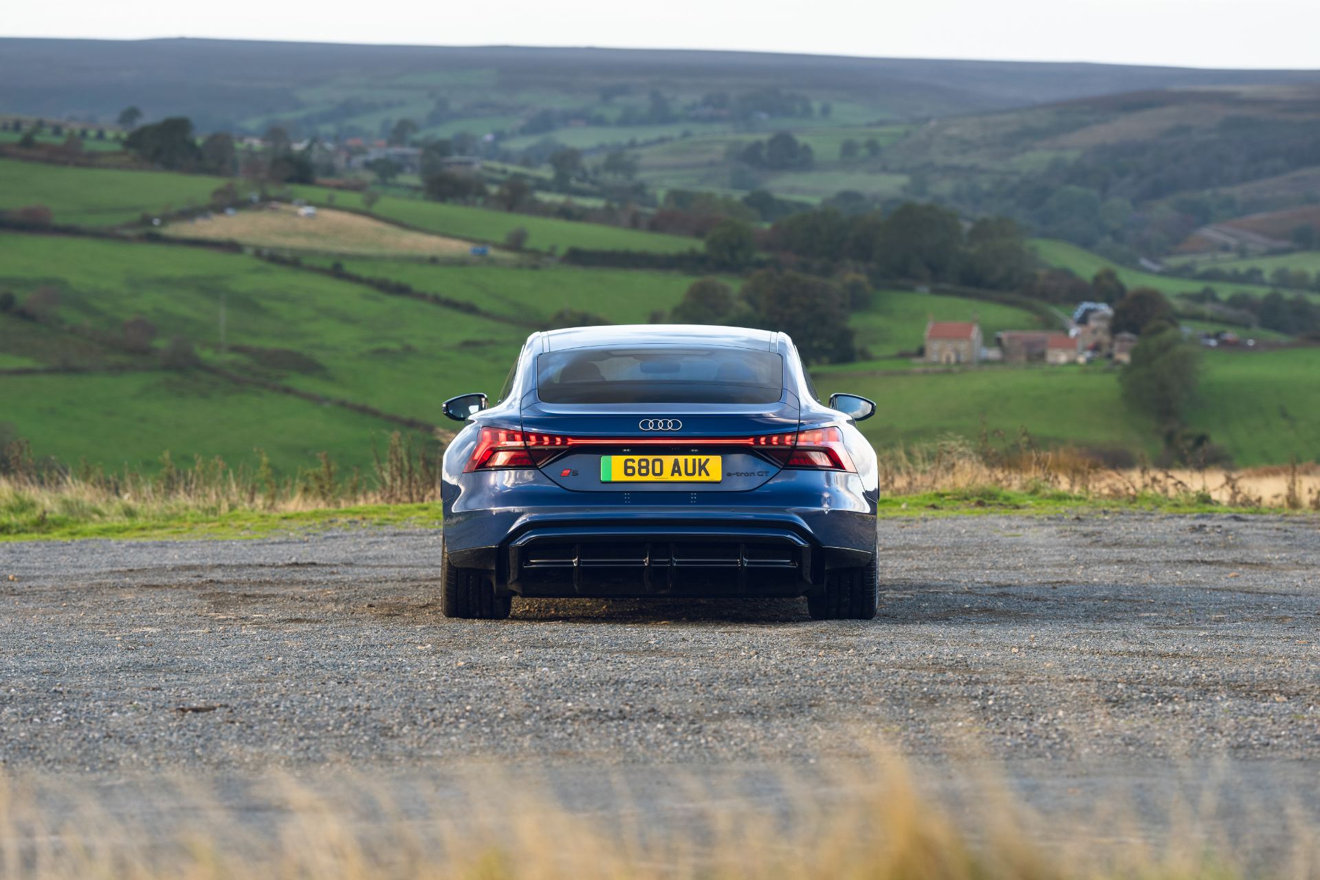 2026 audi s e tron gt quattro rear valley blue