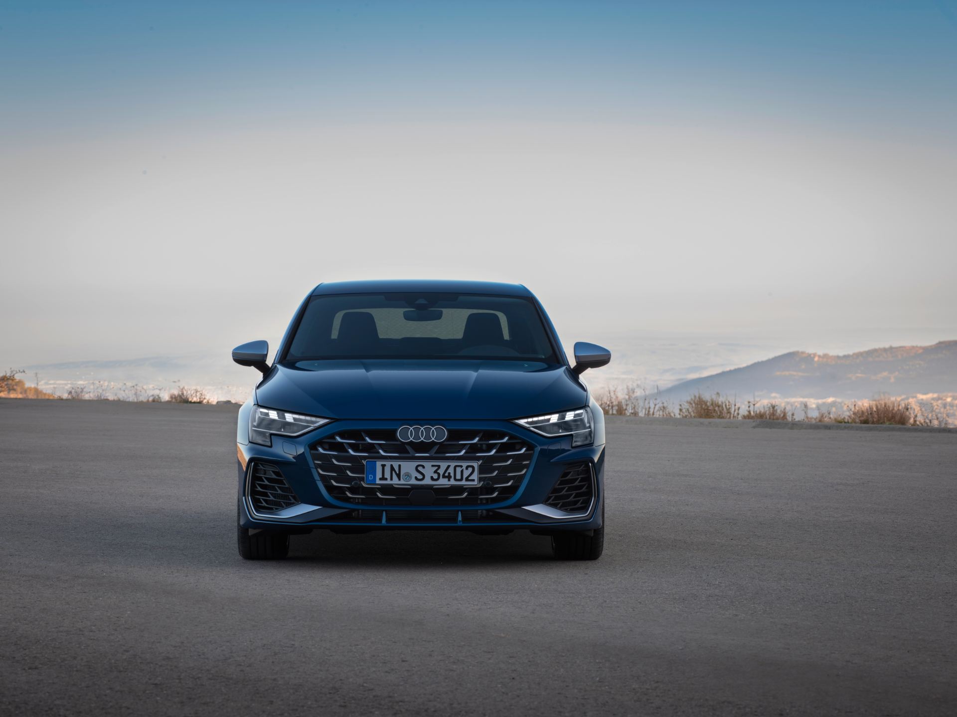 2026 audi s3 front blue