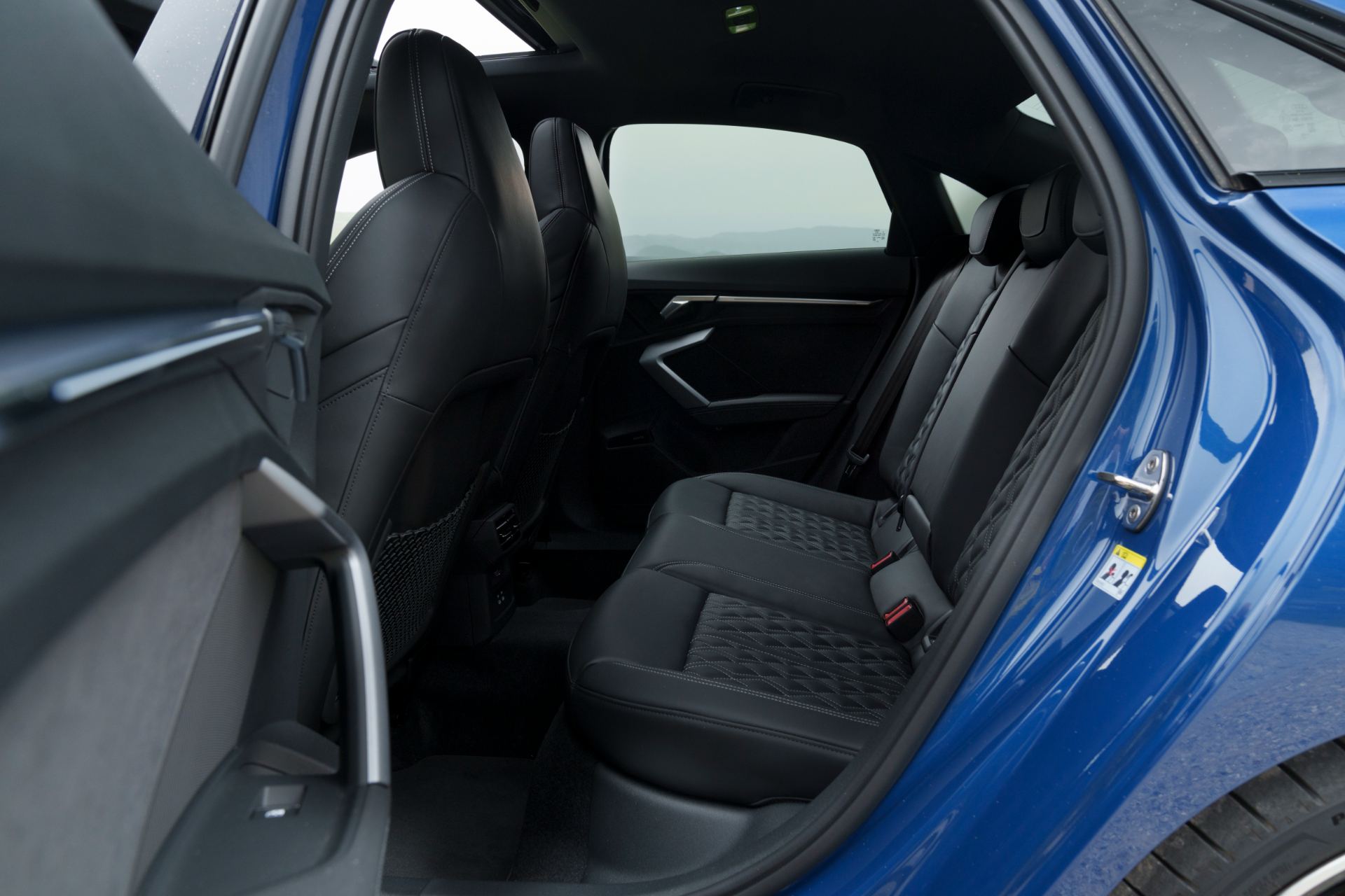 2025 audi s3 saloon interior rear seats