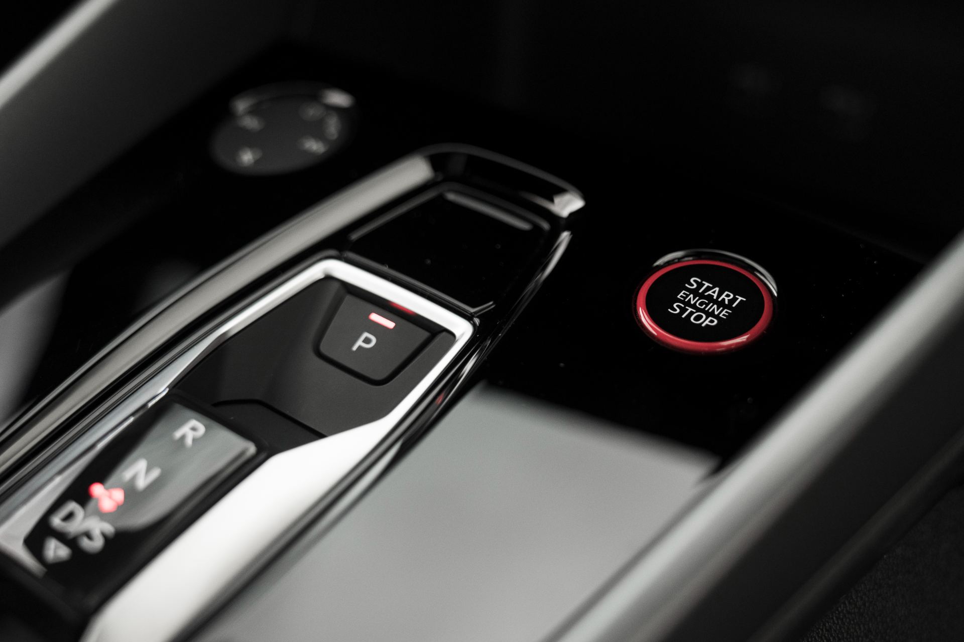 2025 audi s3 saloon interior gear selector start button