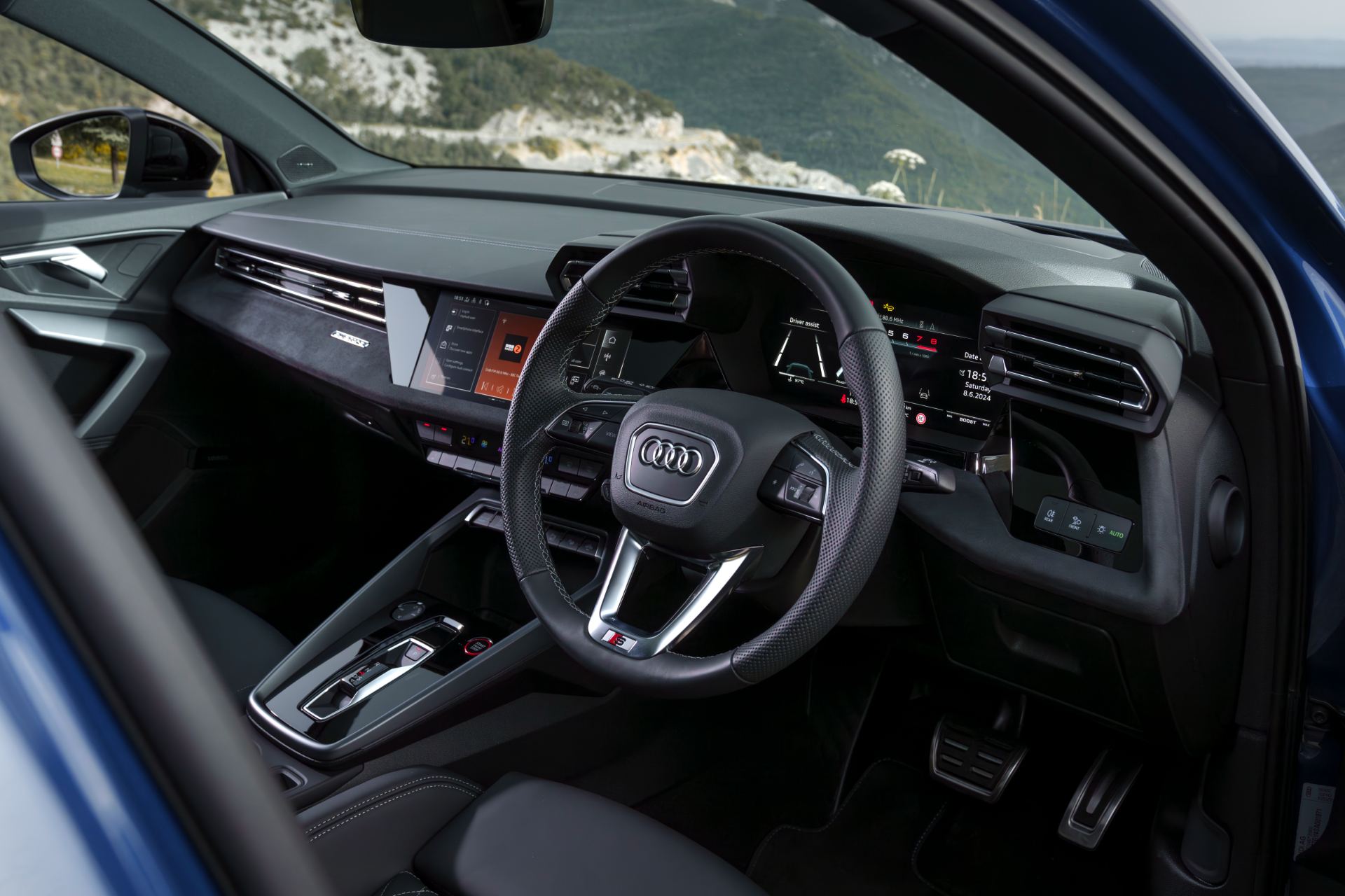 2025 audi s3 saloon interior cockpit
